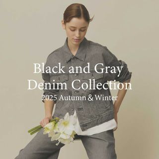 Black and Gray Denim Collection 2025 Autumn＆Winter | YANUK ONLINE