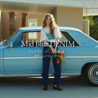 Mid Blue DENIM モダンレトロスタイル | YANUK ONLINE STORE