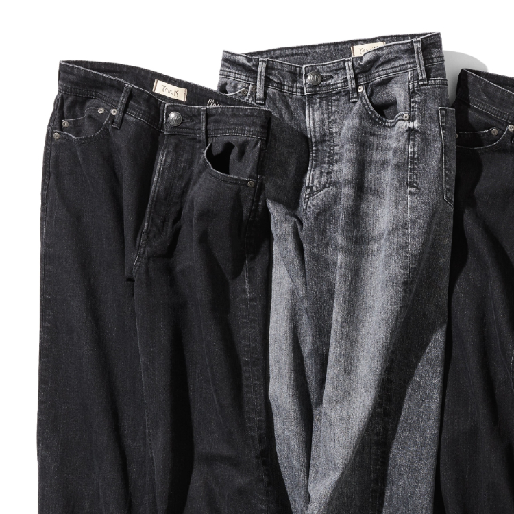 BLACK&GRAY DENIM
