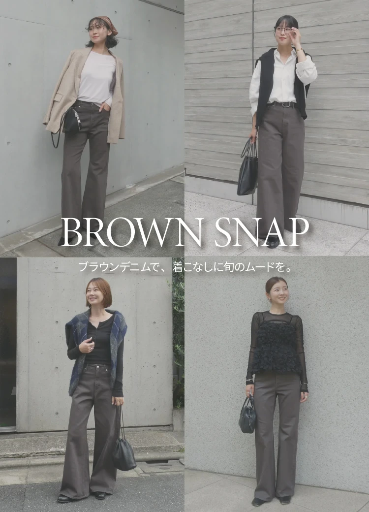 BROWN SNAP