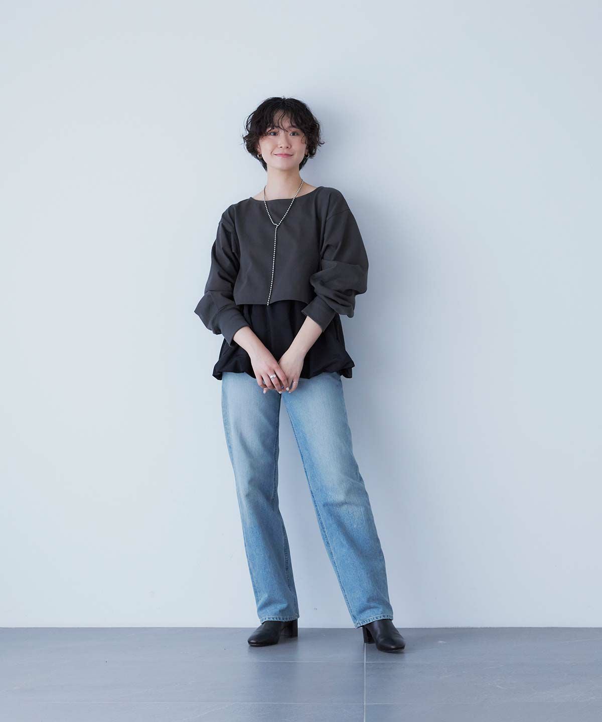 Trick Denimボーイズストレート Trick Denimボーイズストレート
