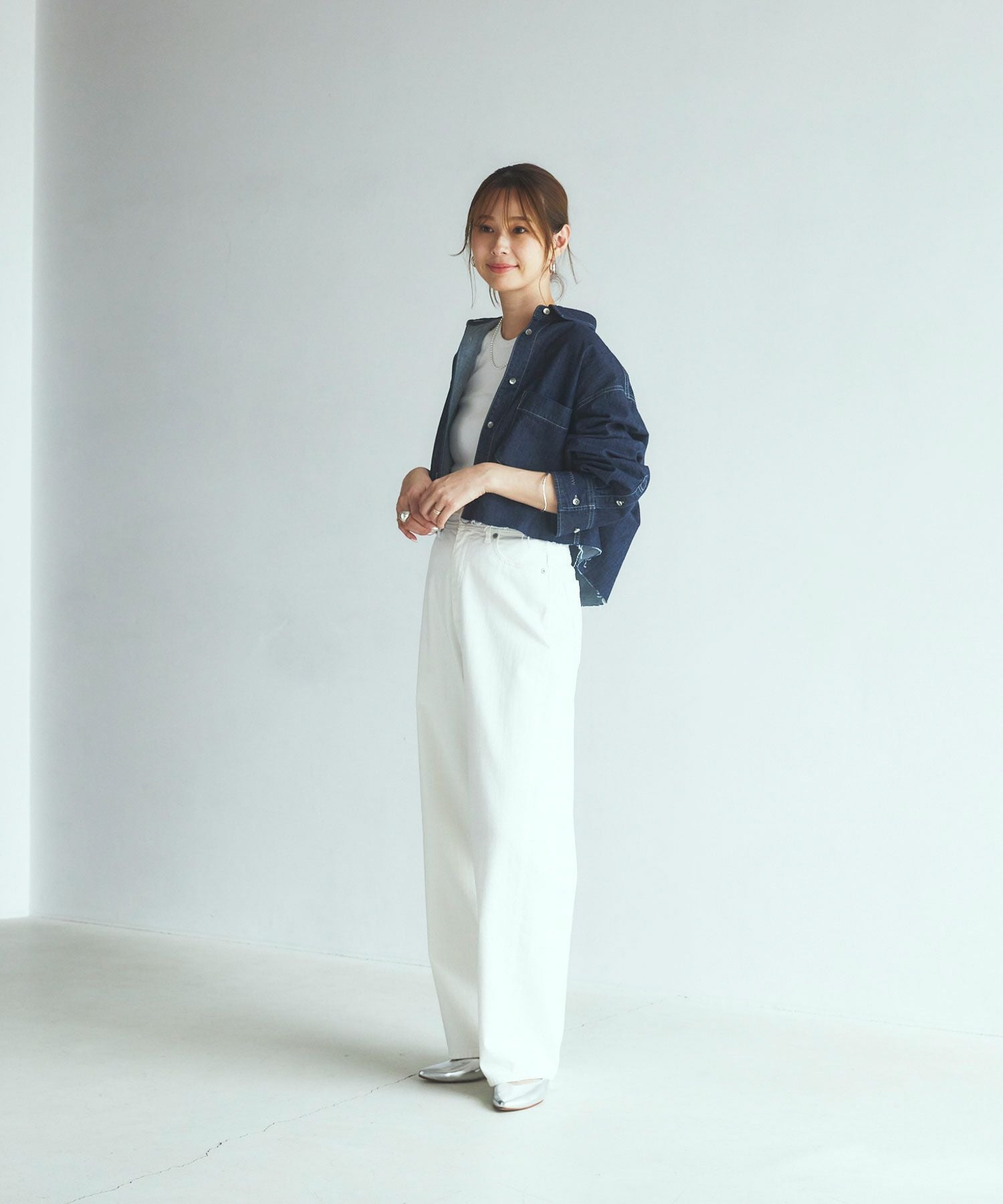 オーバーサイズクロップドシャツ | シャツ＆ブラウス | YANUK ONLINE STORE