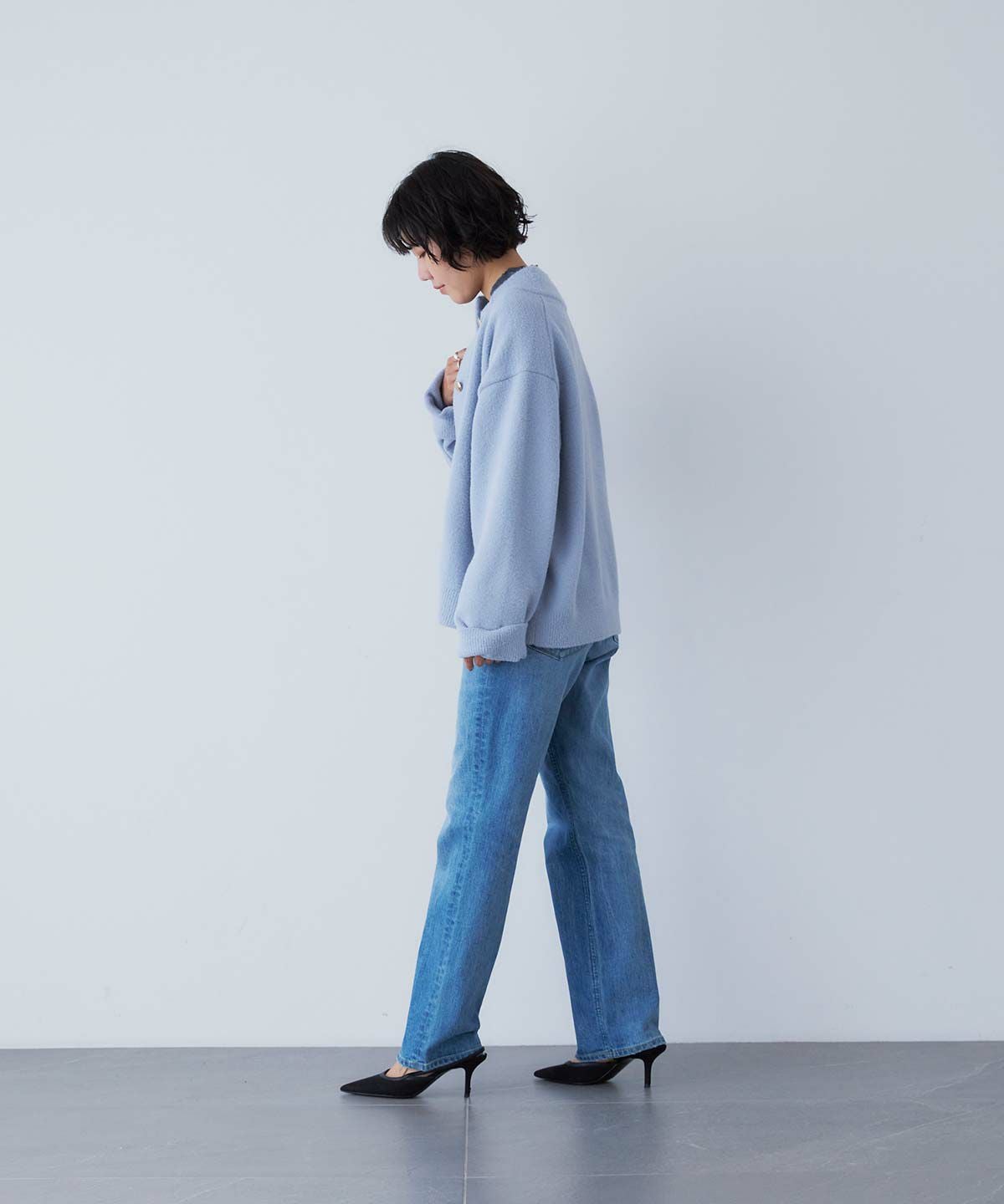 SALE】Low Rise スリムストレート 