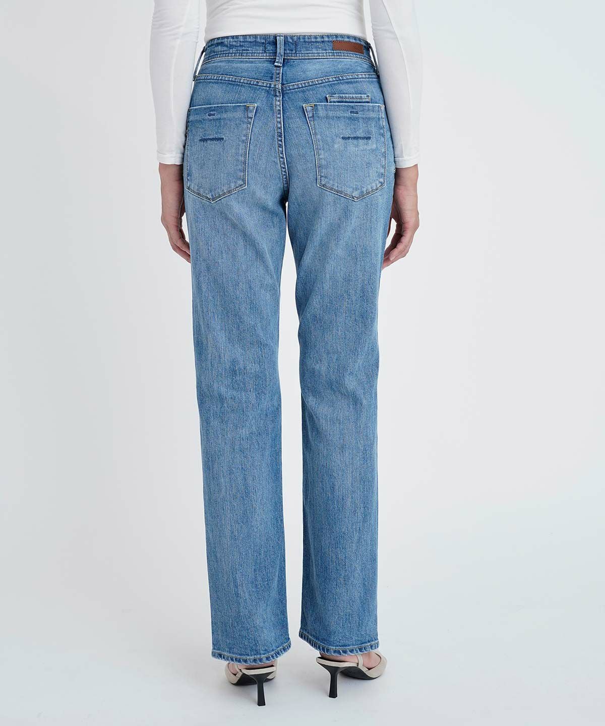 SALE】Low Rise スリムストレート 