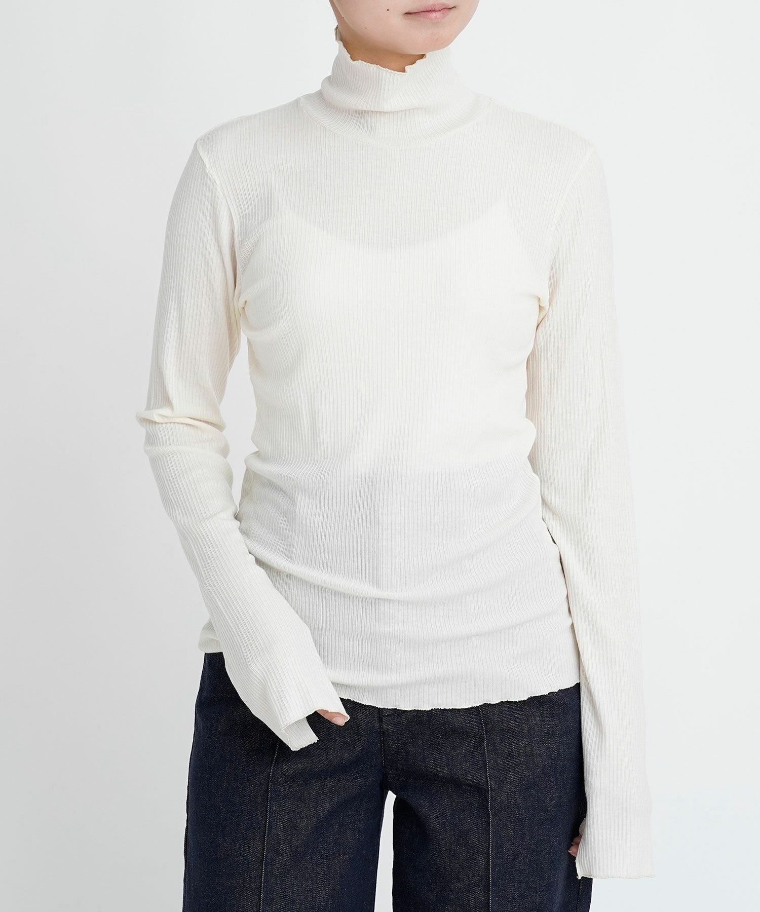 【SALE】ハイネックロングスリーブ