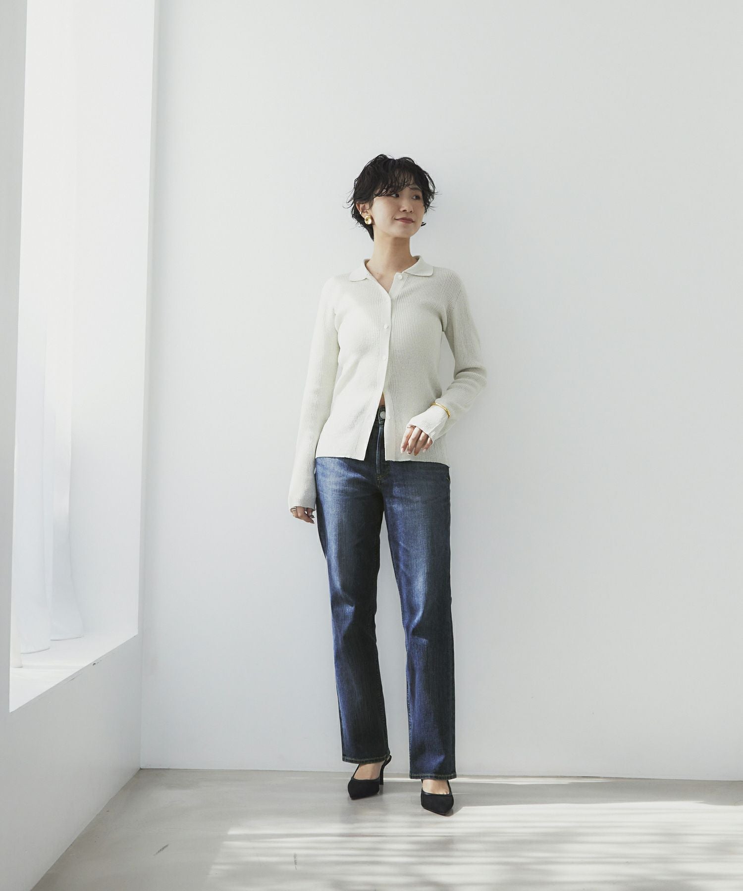 SALE】PREMIUM2Low Rise スリムストレート 