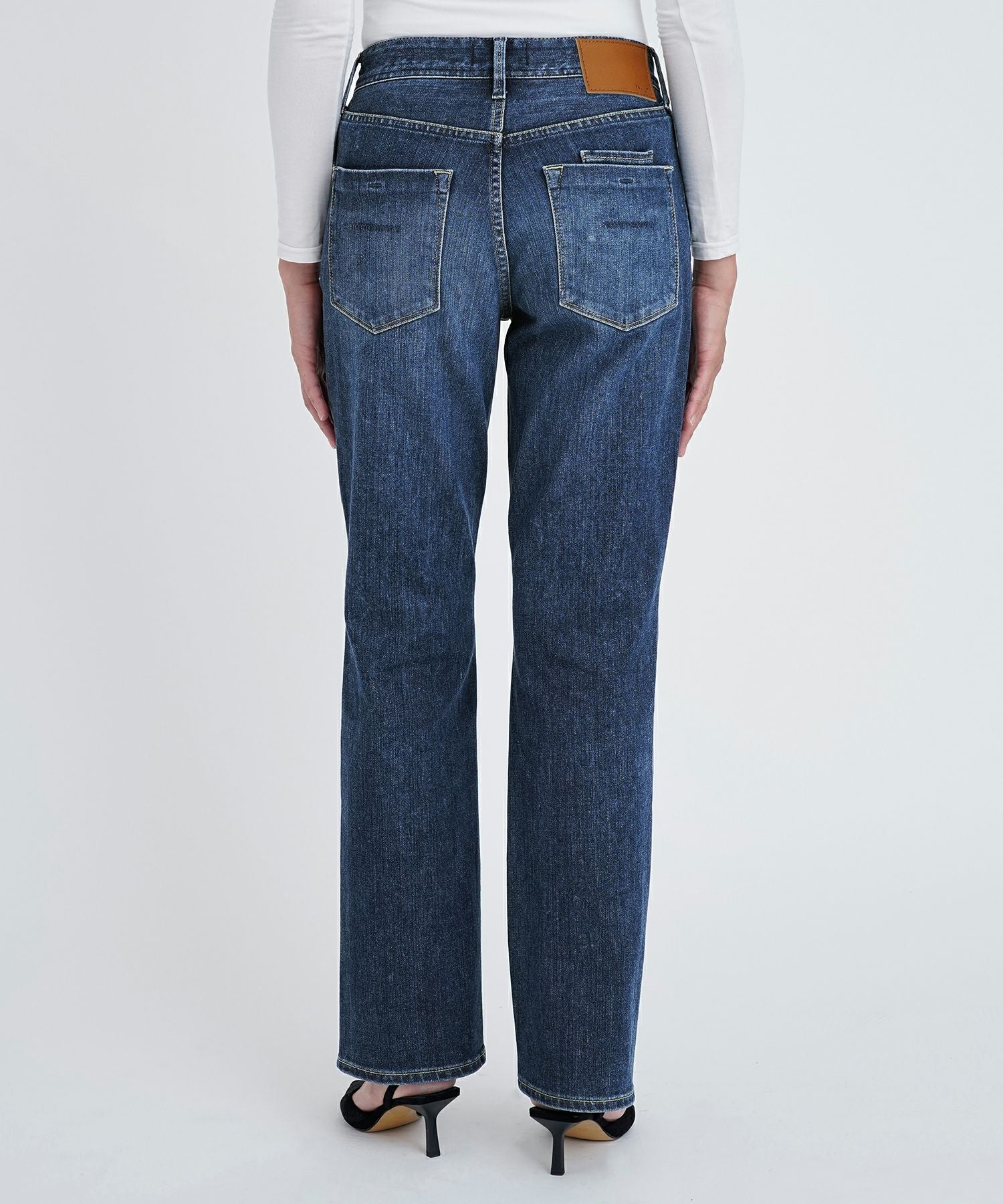 SALE】PREMIUM2Low Rise スリムストレート 