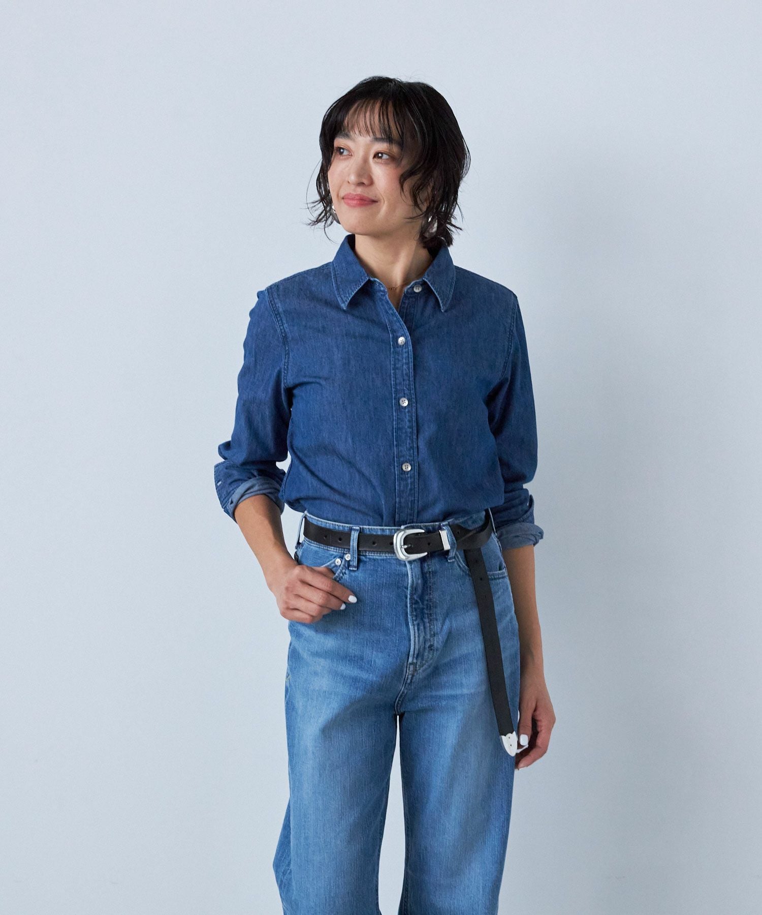 新品 Yanuk デニムシャツ サンド デニムシャツ | シャツ＆ブラウス | YANUK ONLINE STORE