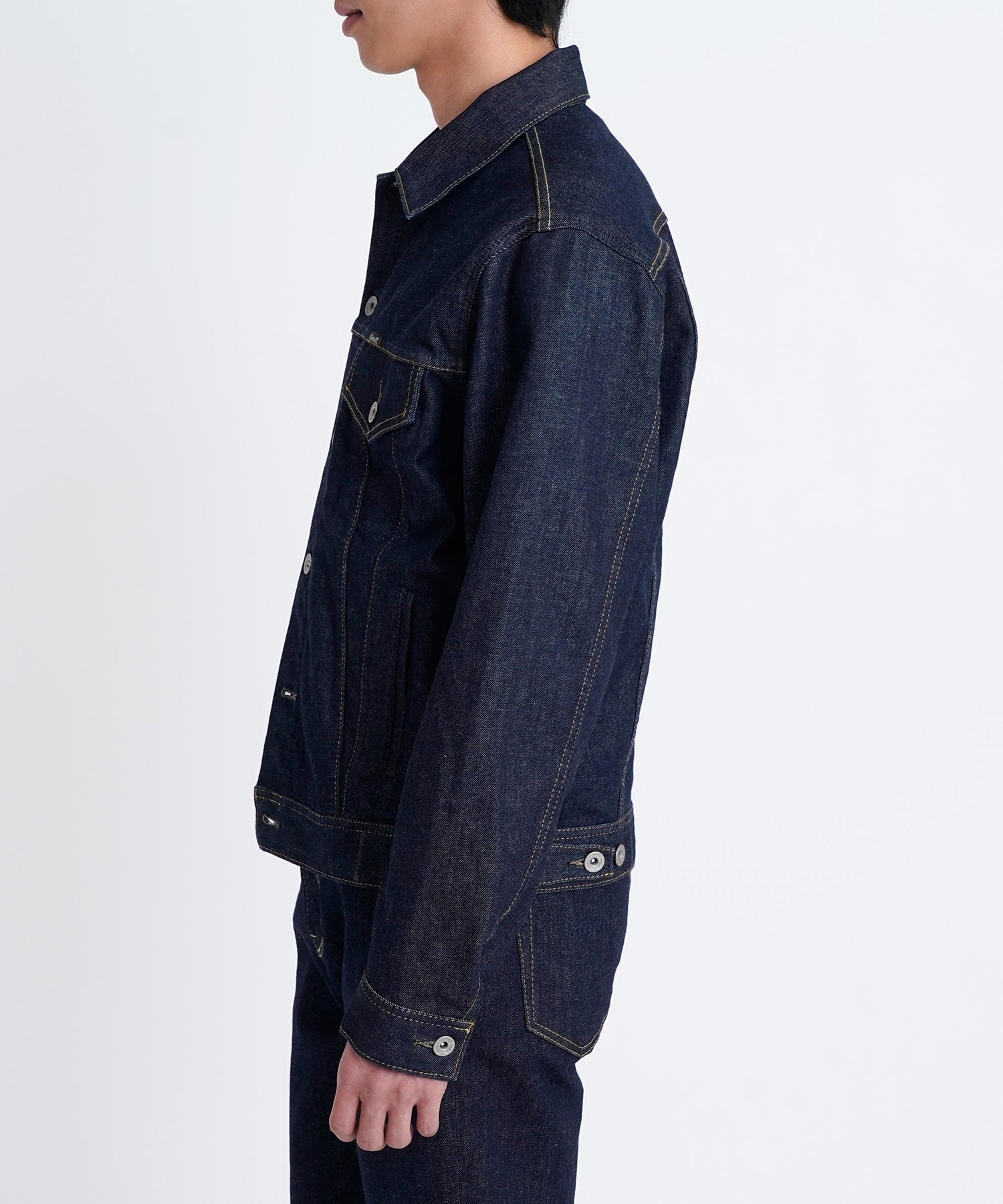 men's FUDGE 6月号掲載】PREMIUM2 ジーンジャケット