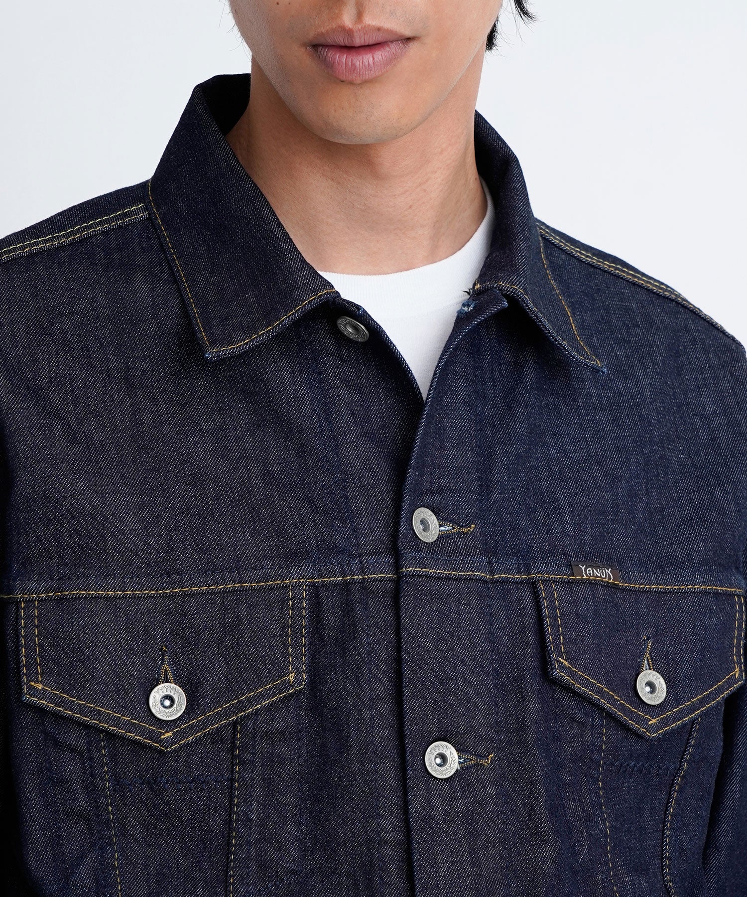 men's FUDGE 6月号掲載】PREMIUM2 ジーンジャケット