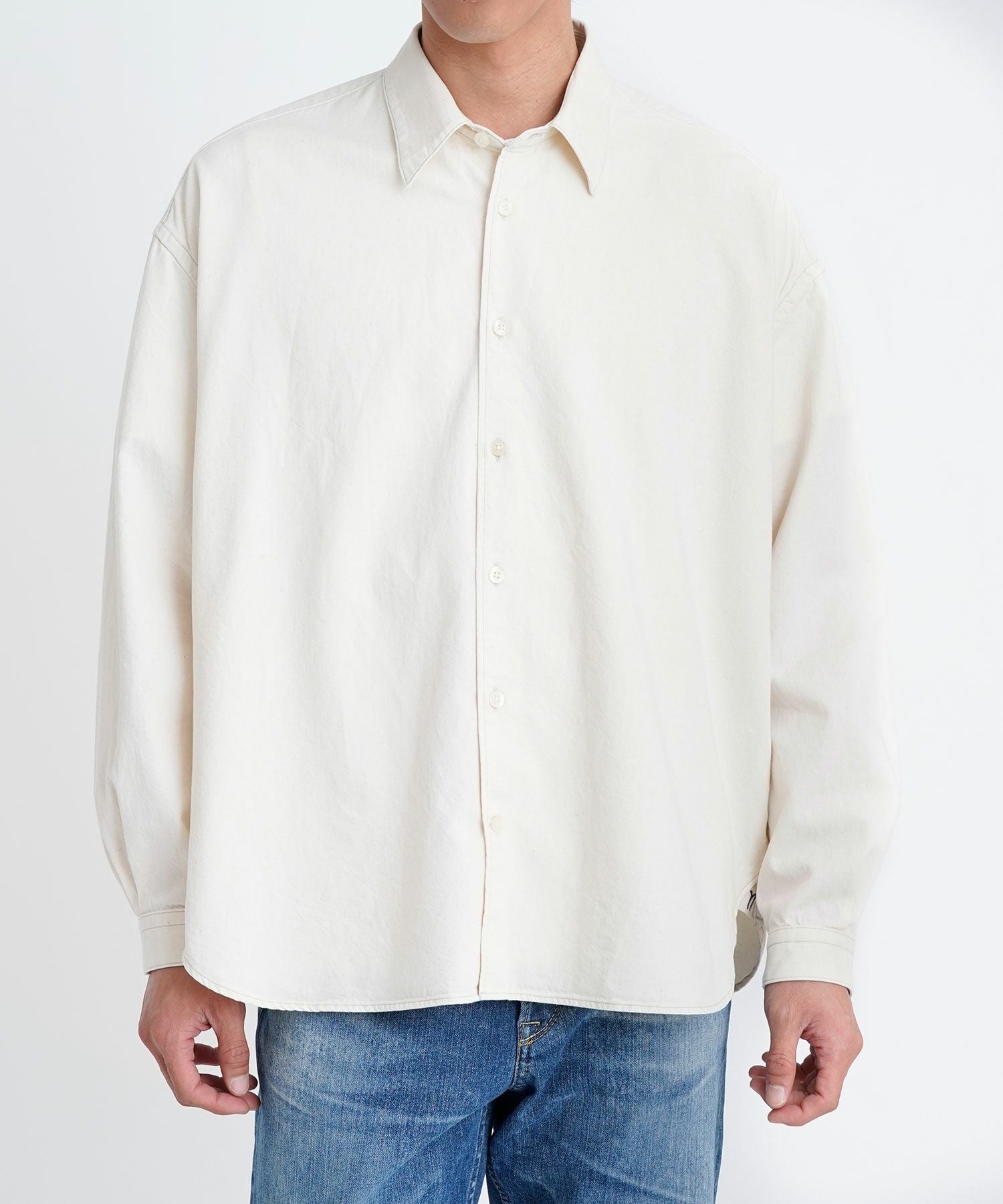 ヤヌーク ホワイトシャツ 長袖 YANUK（ヤヌーク） SALEセール10%OFF YANUK メンズ ボタンダウン 長袖