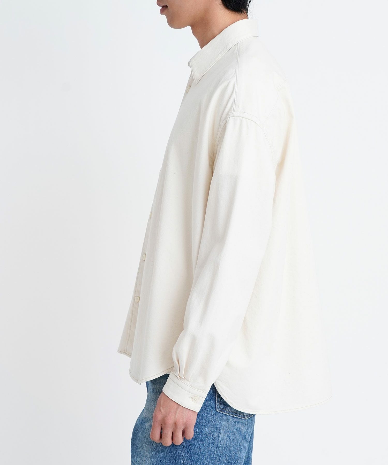 ヤヌーク ホワイトシャツ 長袖 YANUK（ヤヌーク） SALEセール10%OFF YANUK メンズ ボタンダウン 長袖