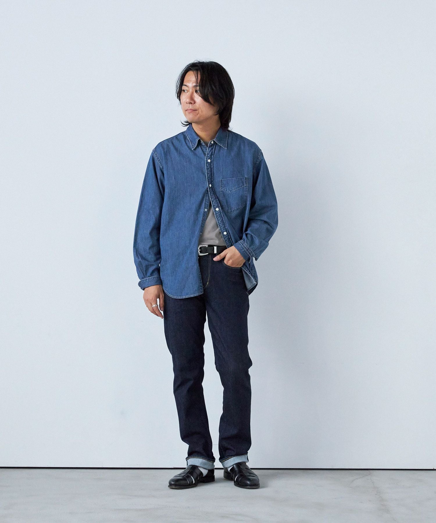 men's FUDGE 6月号掲載】PREMIUM2 スリムストレート 