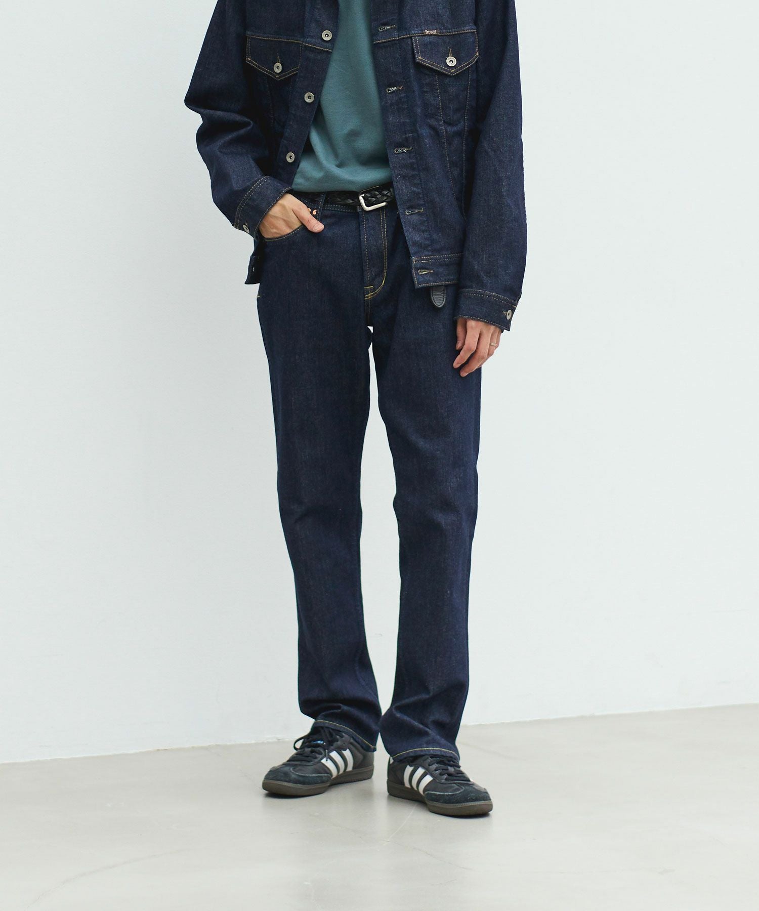 men's FUDGE 6月号掲載】PREMIUM2 スリムストレート 