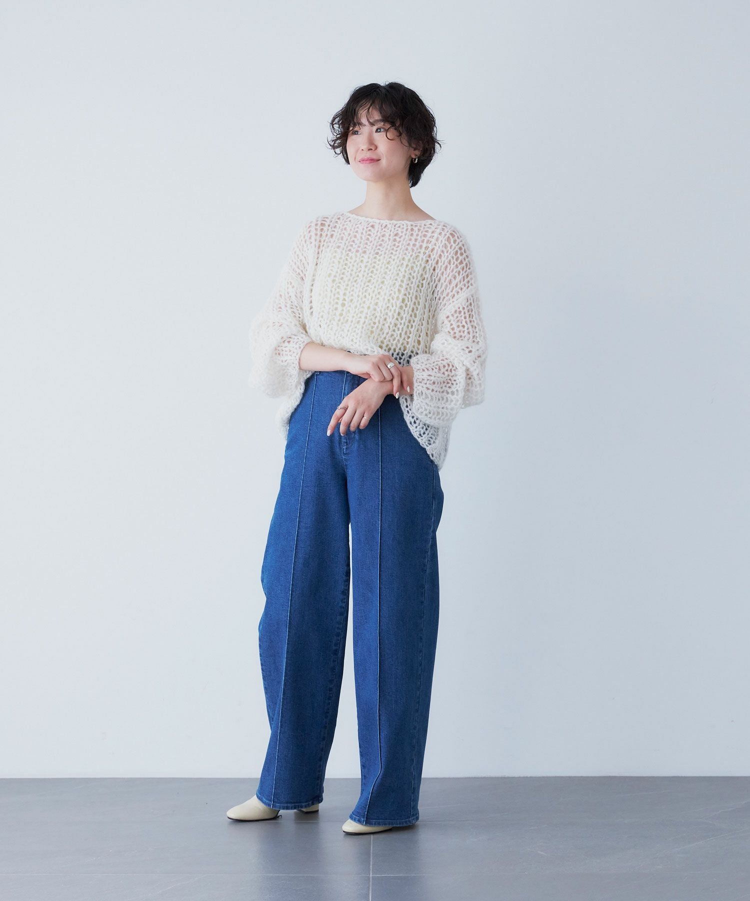 SALE】ピンタックストレート / WBL | WOMENS BOTTOMS SALE | YANUK