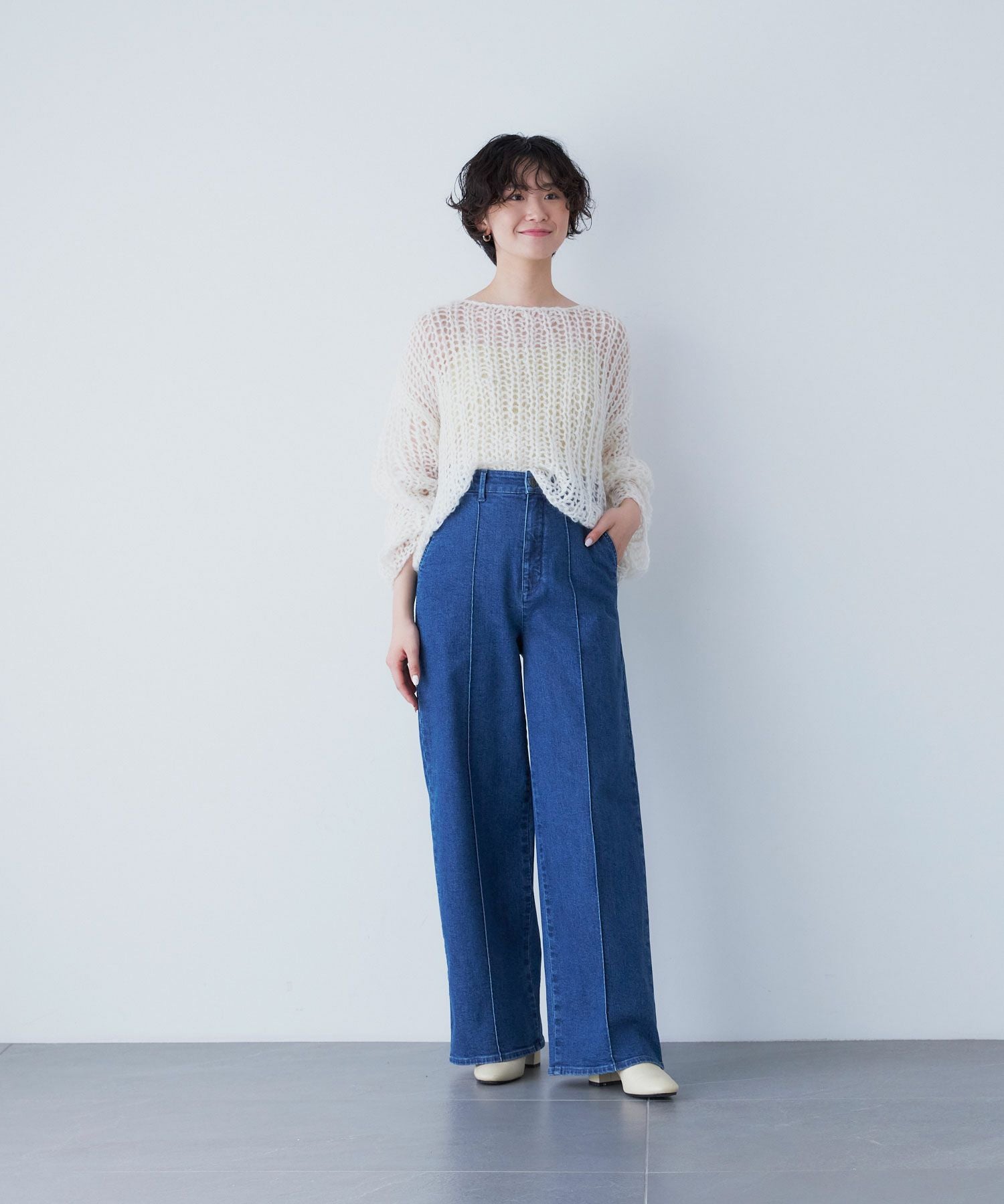 SALE】ピンタックストレート / WBL | WOMENS BOTTOMS SALE | YANUK
