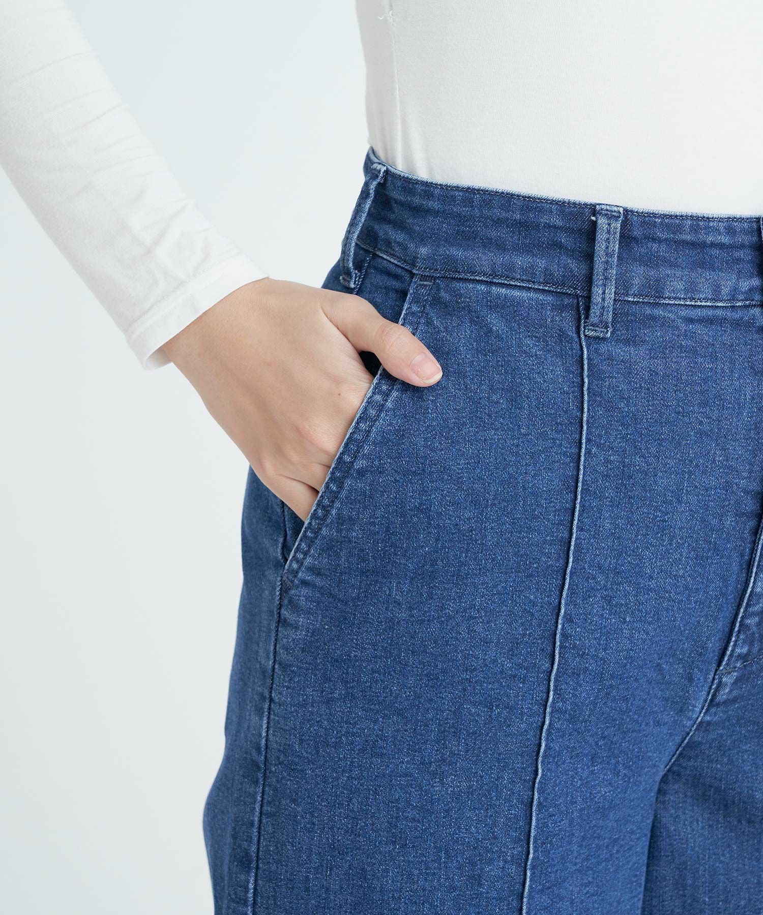 SALE】ピンタックストレート / WBL | WOMENS BOTTOMS SALE | YANUK