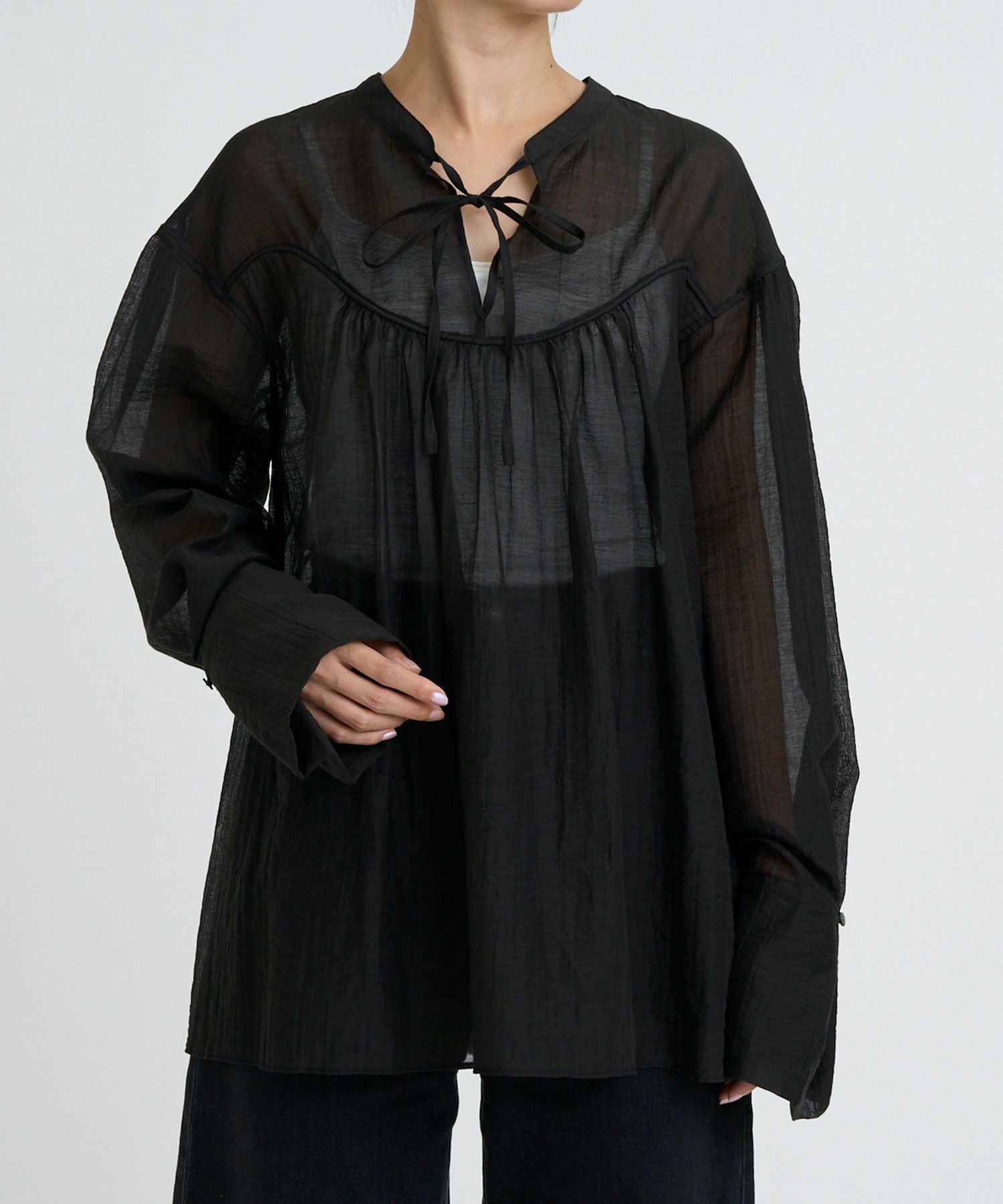 SALE】2WAYギャザーブラウス | WOMENS TOPS SALE | YANUK ONLINE STORE