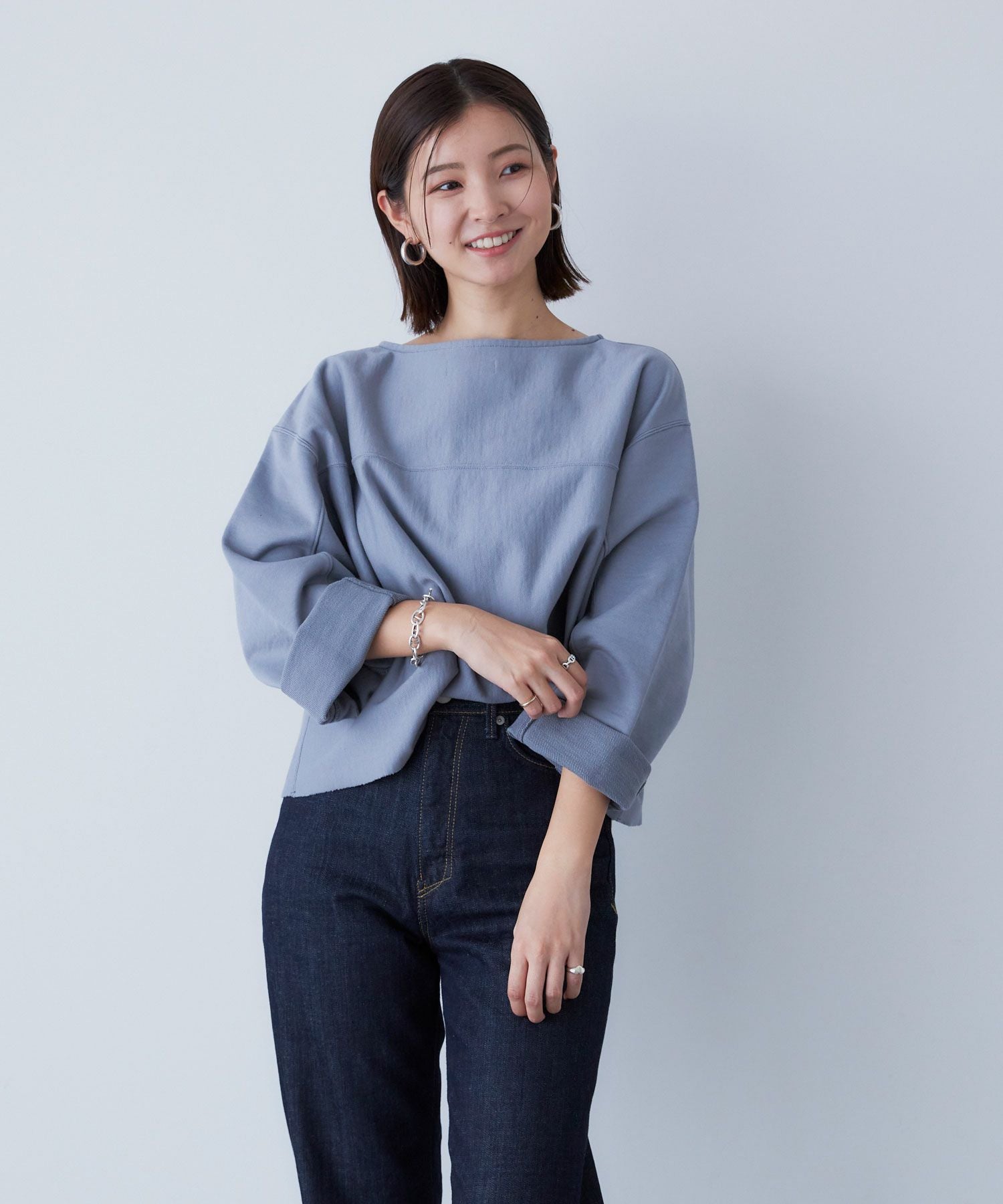 トップス sn0110_ SALE】2WAYハーフジッププルオーバー | WOMENS TOPS SALE | YANUK
