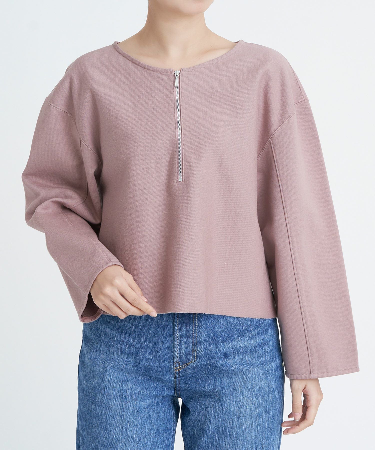 SALE】2WAYハーフジッププルオーバー | WOMENS TOPS SALE | YANUK