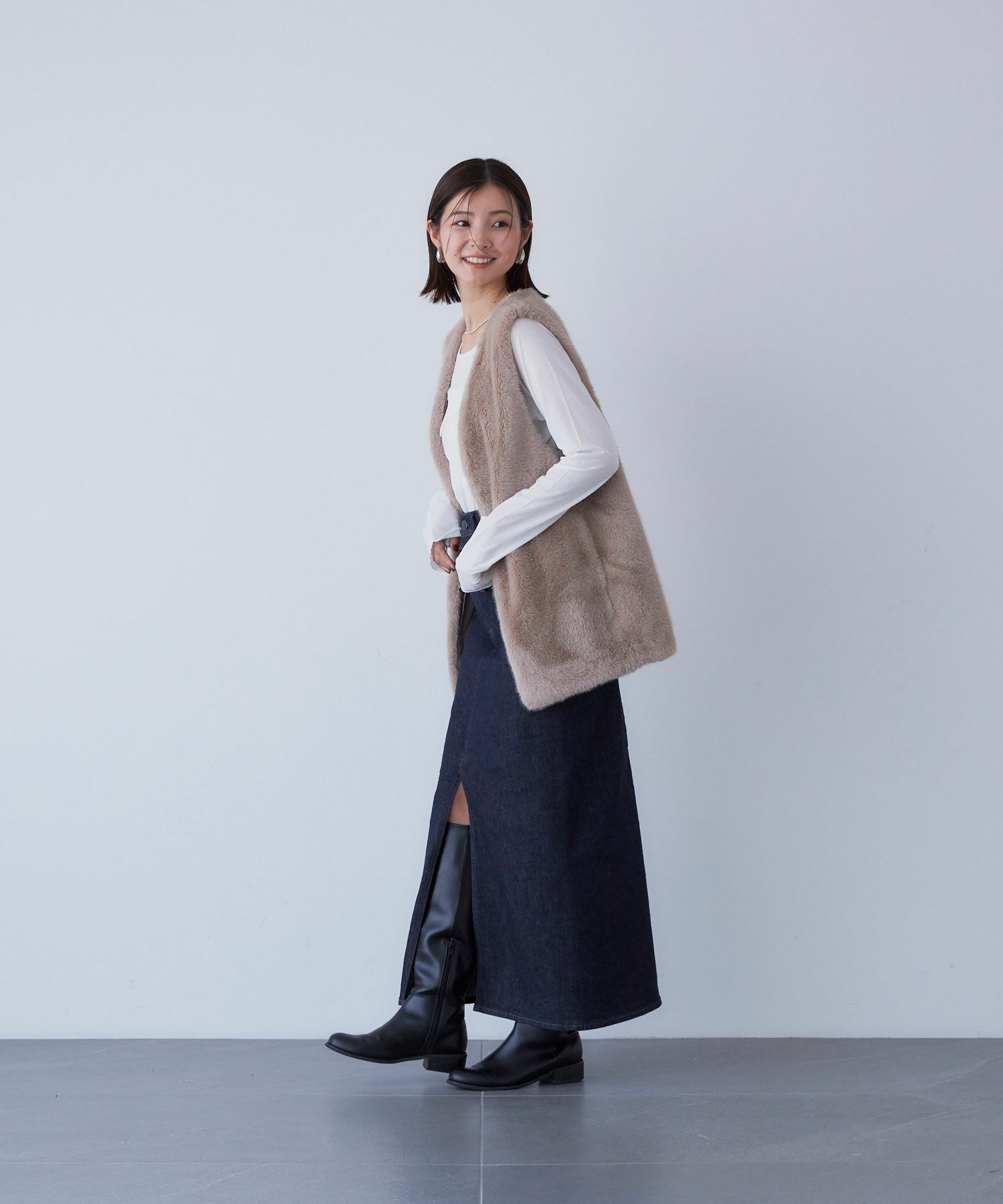 SALE】スリットロングスカート | WOMENS BOTTOMS SALE | YANUK ONLINE