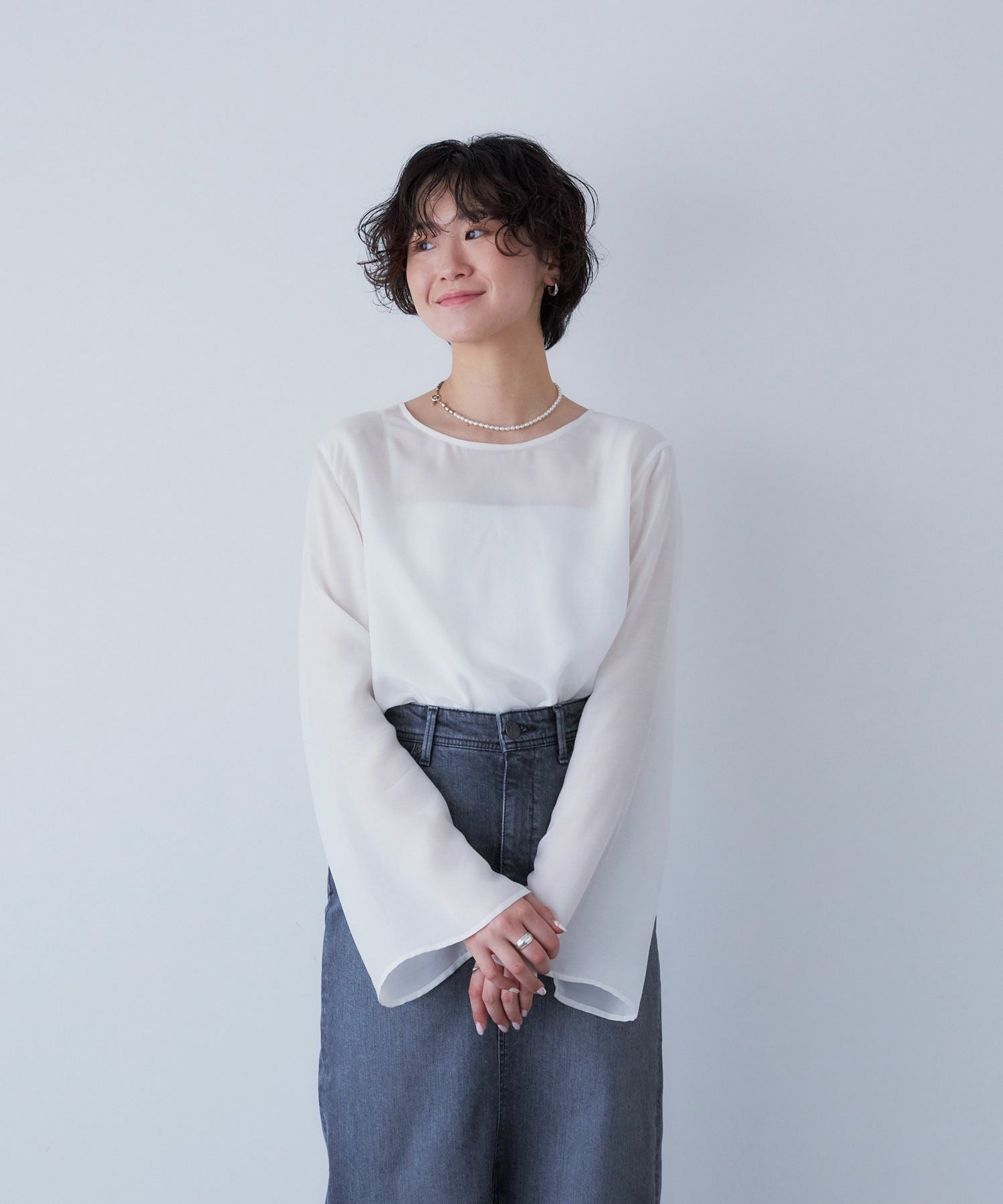 SALE】フレアスリーブブラウス | WOMENS TOPS SALE | YANUK ONLINE STORE