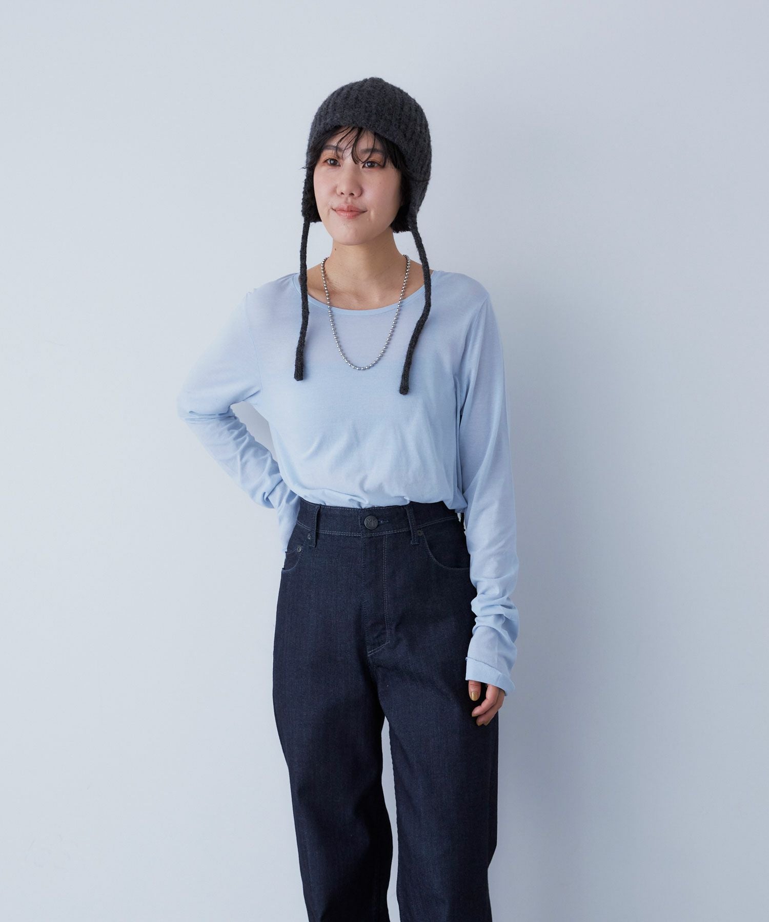 SALE】シアーロングスリーブTシャツ | WOMENS TOPS SALE | YANUK