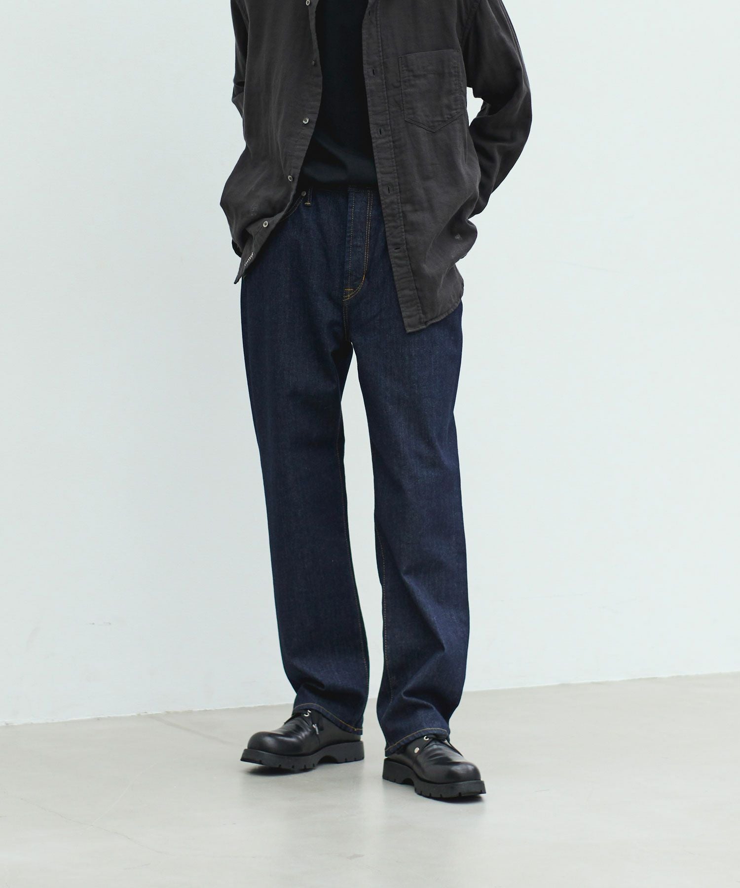 men's FUDGE 6月号掲載】PREMIUM2 ワイドストレート