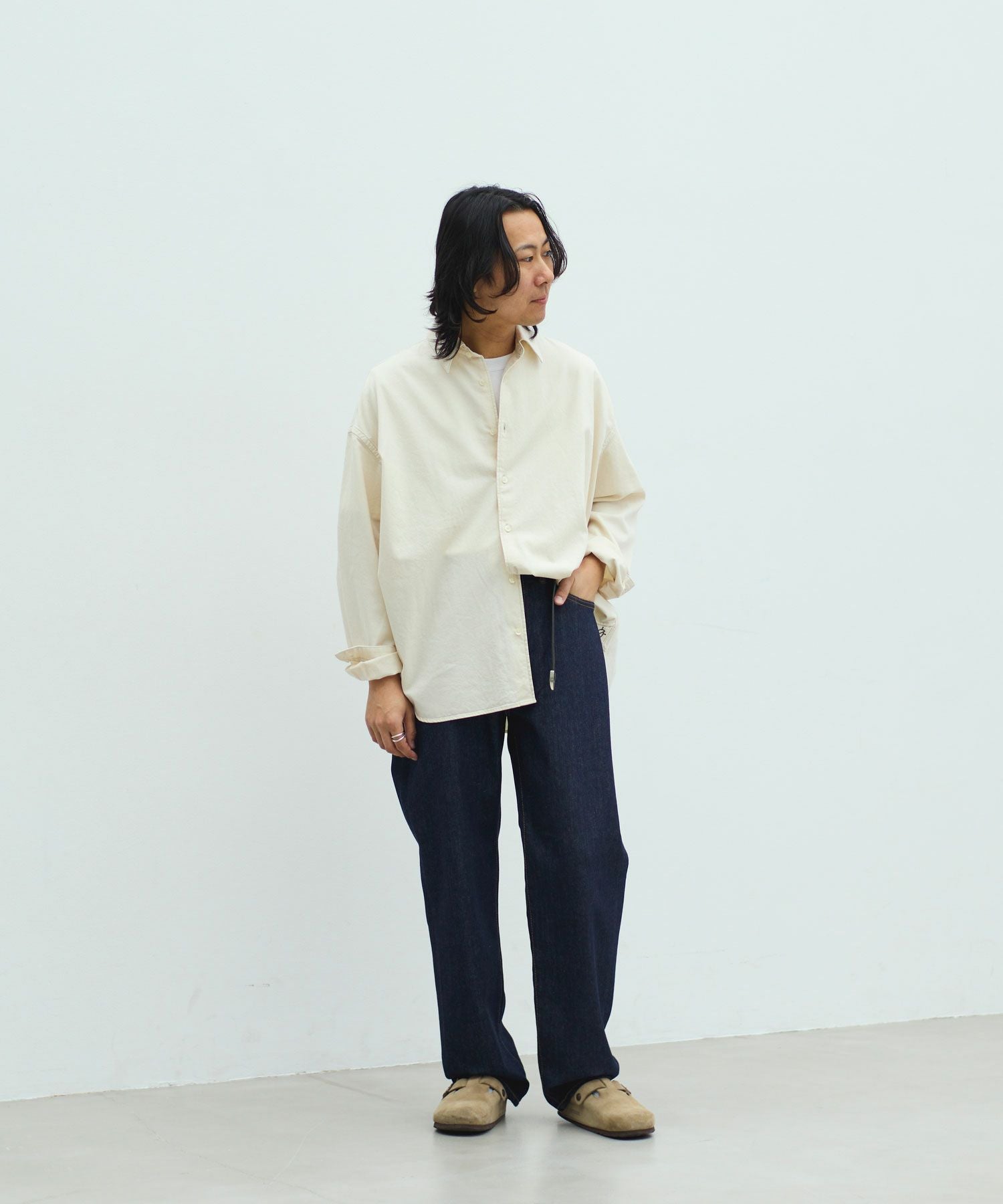 men's FUDGE 6月号掲載】PREMIUM2 ワイドストレート