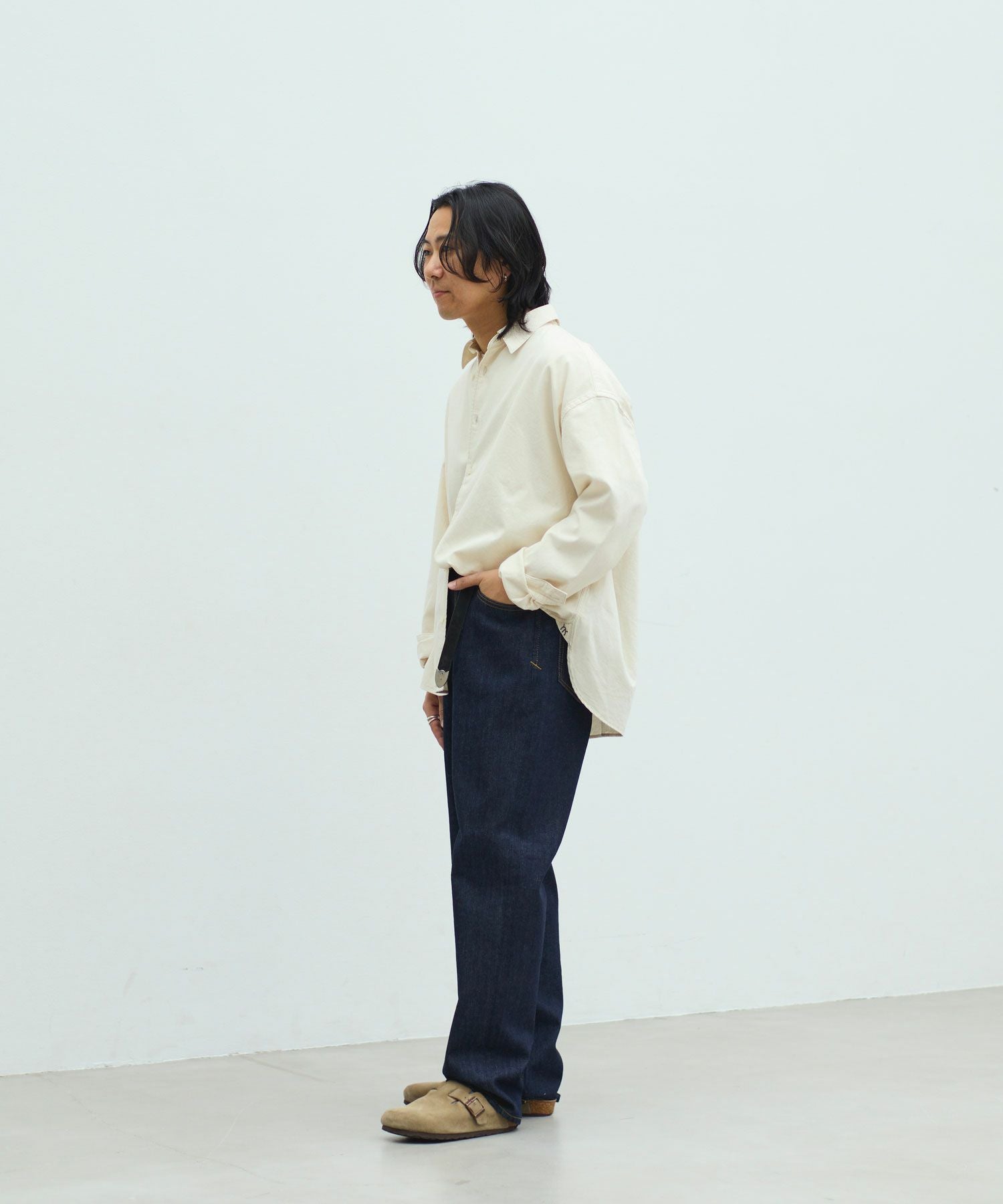 men's FUDGE 6月号掲載】PREMIUM2 ワイドストレート