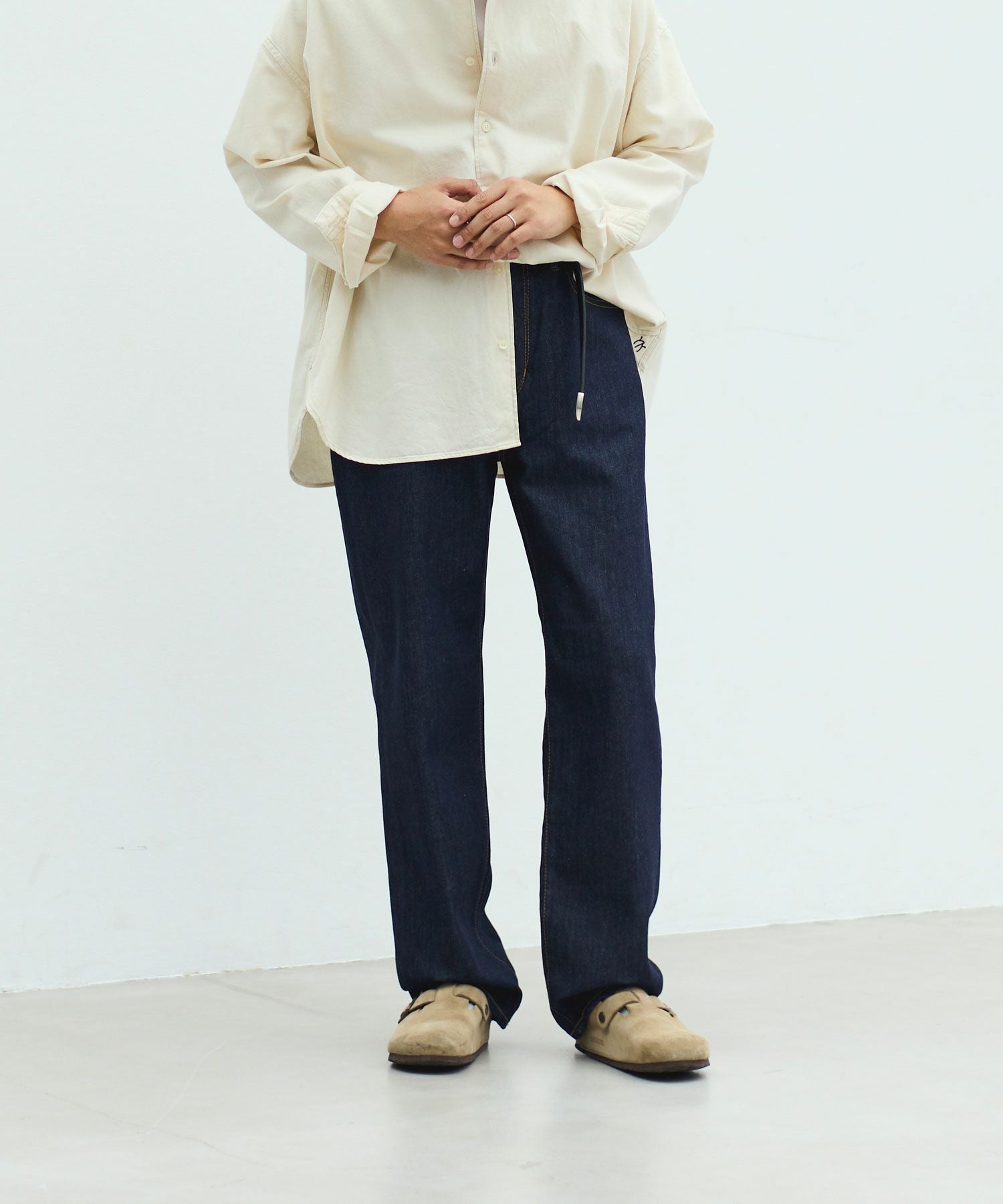 men's FUDGE 6月号掲載】PREMIUM2 ワイドストレート