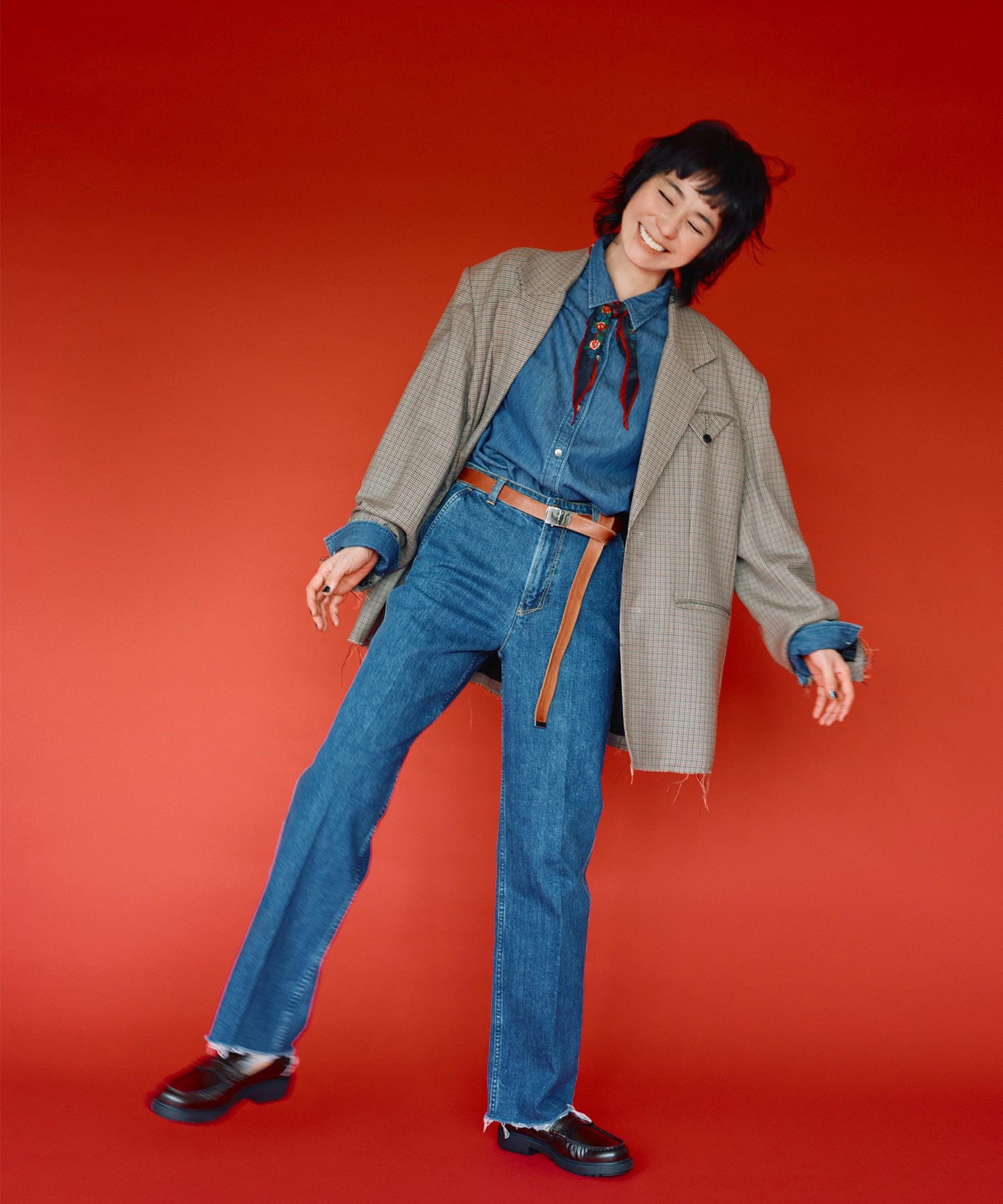 Hiroki Ran【Double RL ストレートデニムスリムナロー34 DOUBLE RL RALPH LAUREN/ダブル アール エル ラルフ ローレン通販