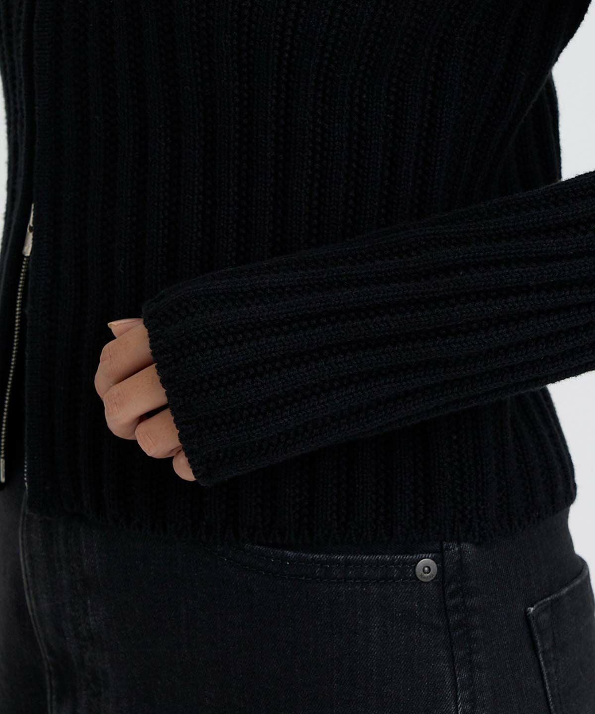 ジップアップカーディガン | ニット | YANUK ONLINE STORE