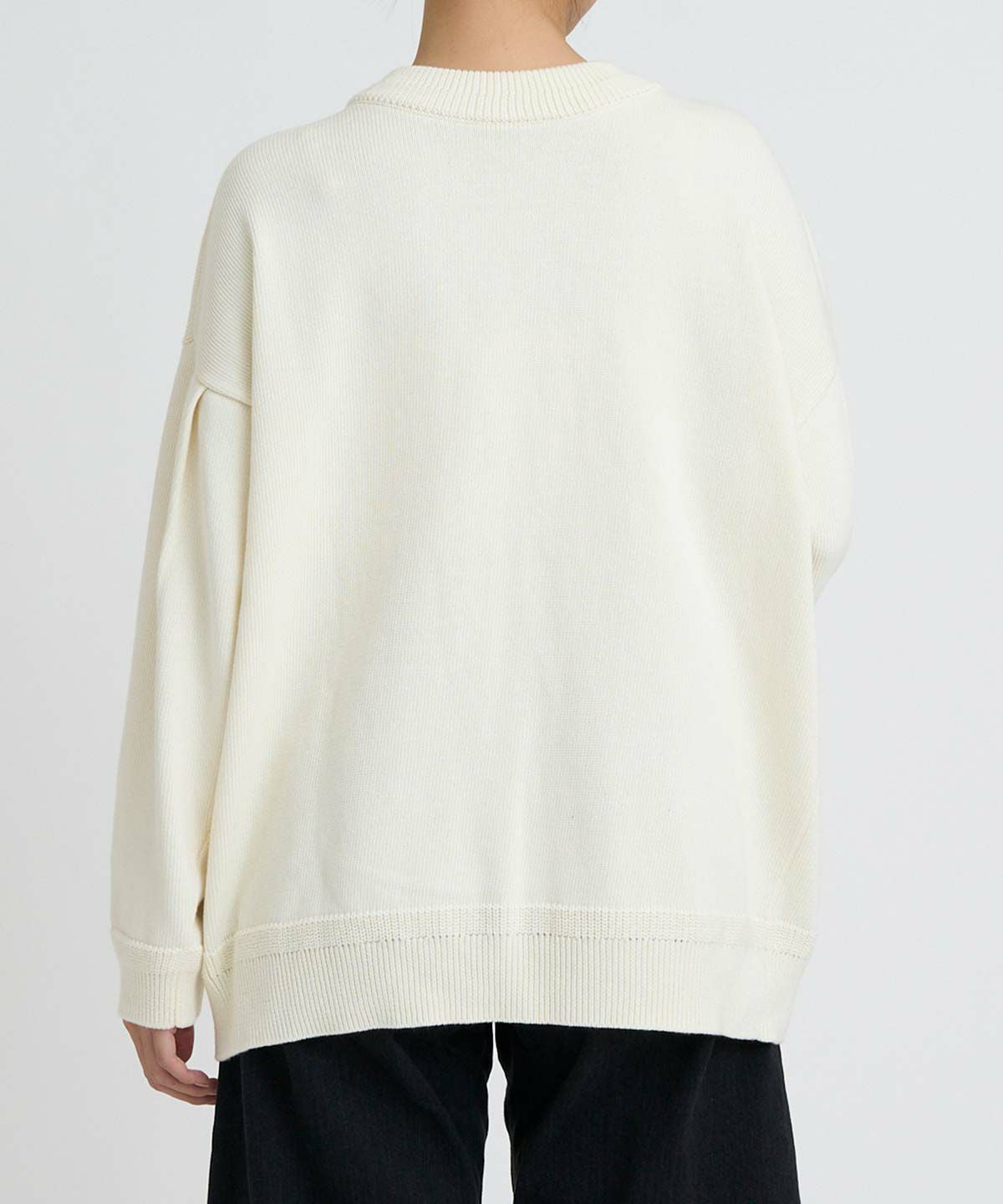 m.i.d ニットロングカーディガン　白　 新品、未使用 定価26000円 Lajour カーディガン 「日本製」サマーニットロングカーディガン