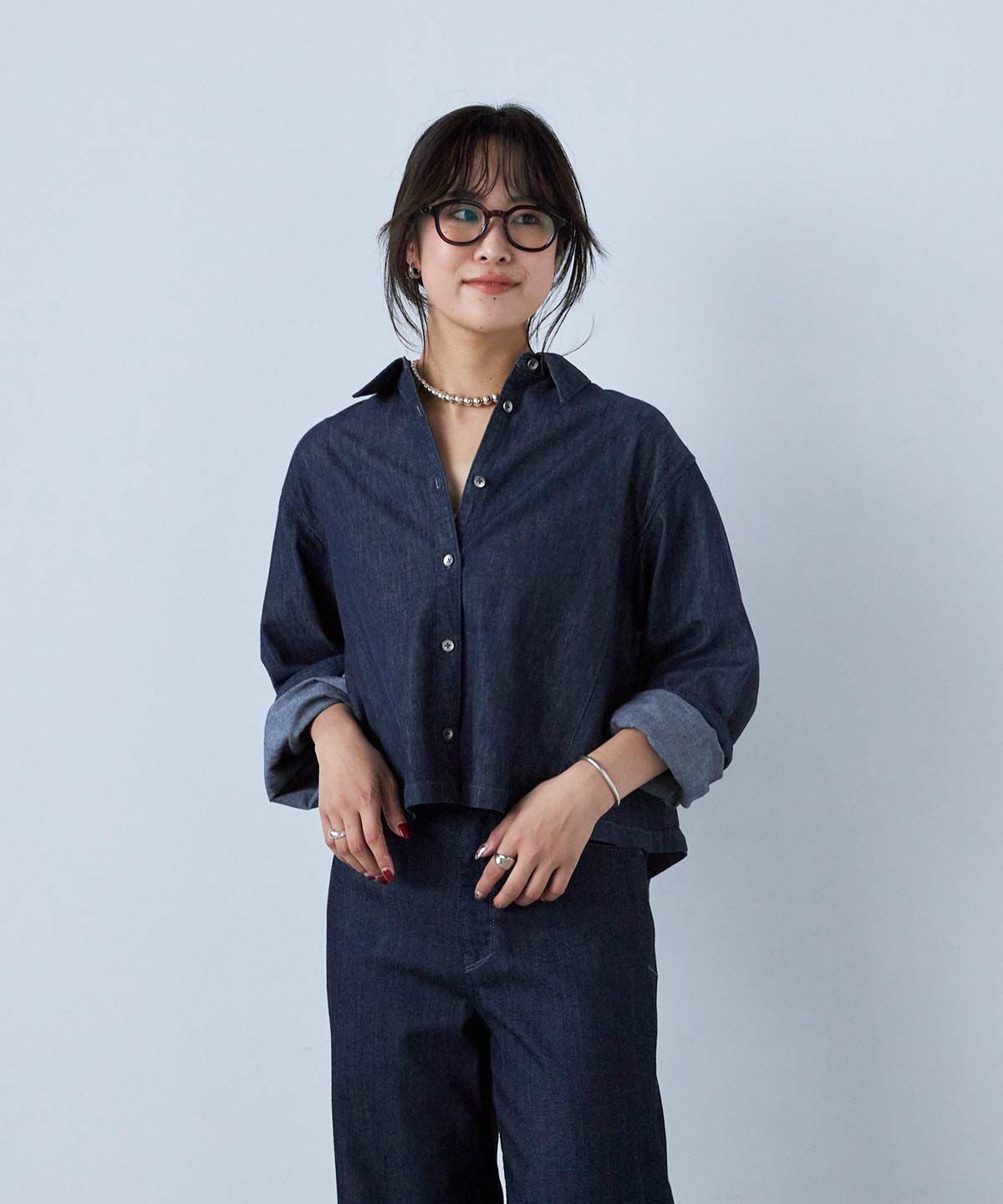 クロップドデニムシャツ | シャツ＆ブラウス | YANUK ONLINE STORE