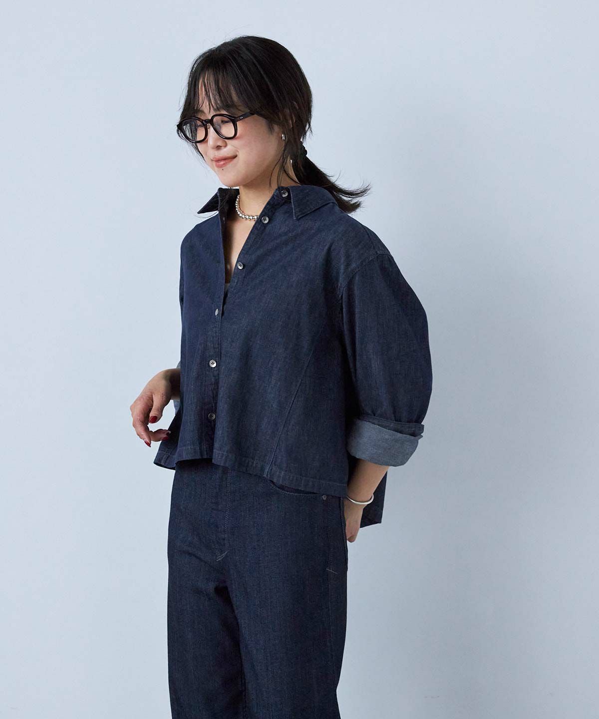 クロップドデニムシャツ | シャツ＆ブラウス | YANUK ONLINE STORE