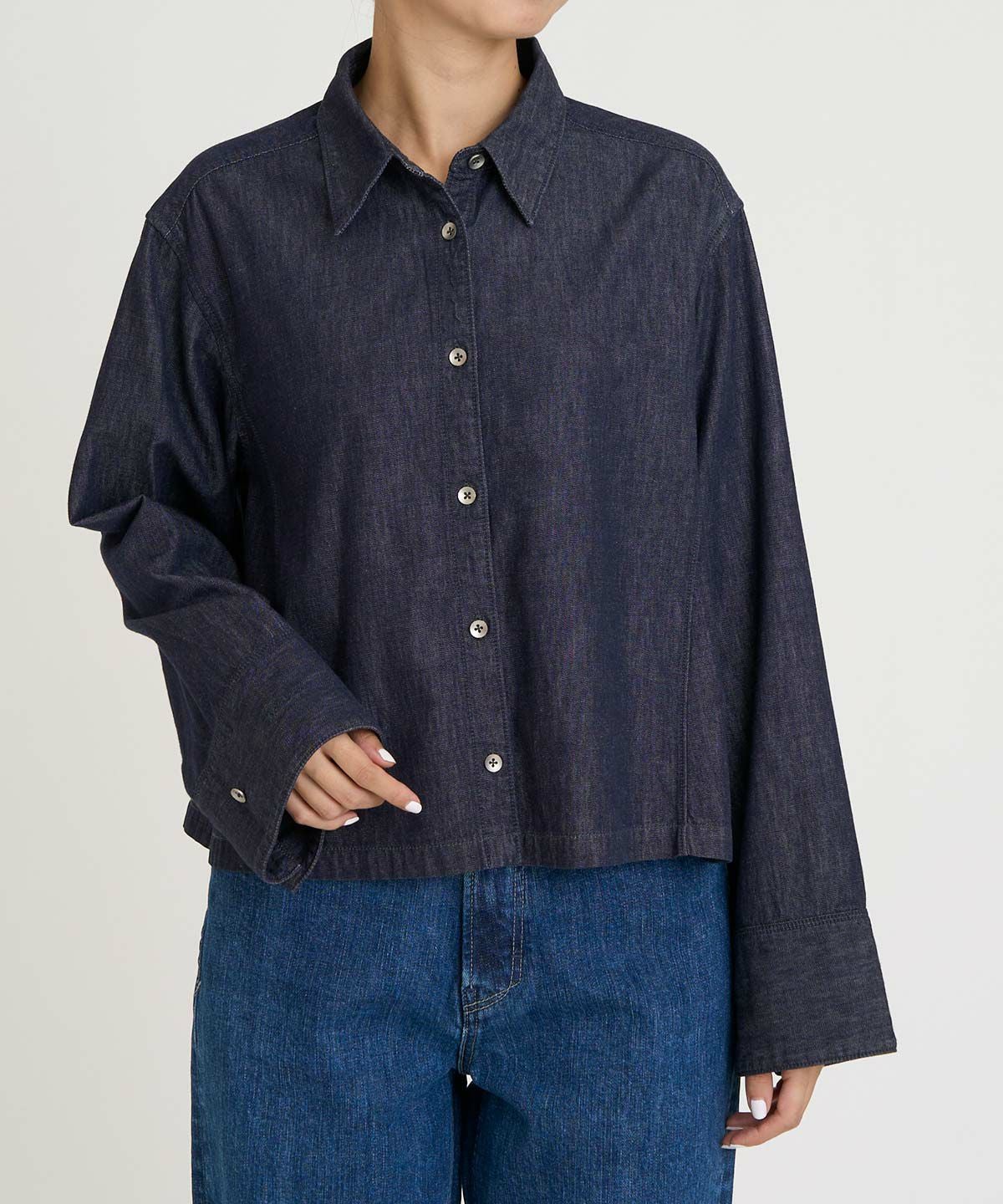 クロップドデニムシャツ | シャツ＆ブラウス | YANUK ONLINE STORE
