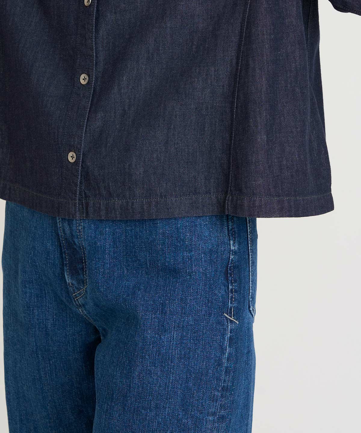 【INDIGO】デニム クロップド シャツ クロップドデニムシャツ | シャツ＆ブラウス | YANUK ONLINE STORE