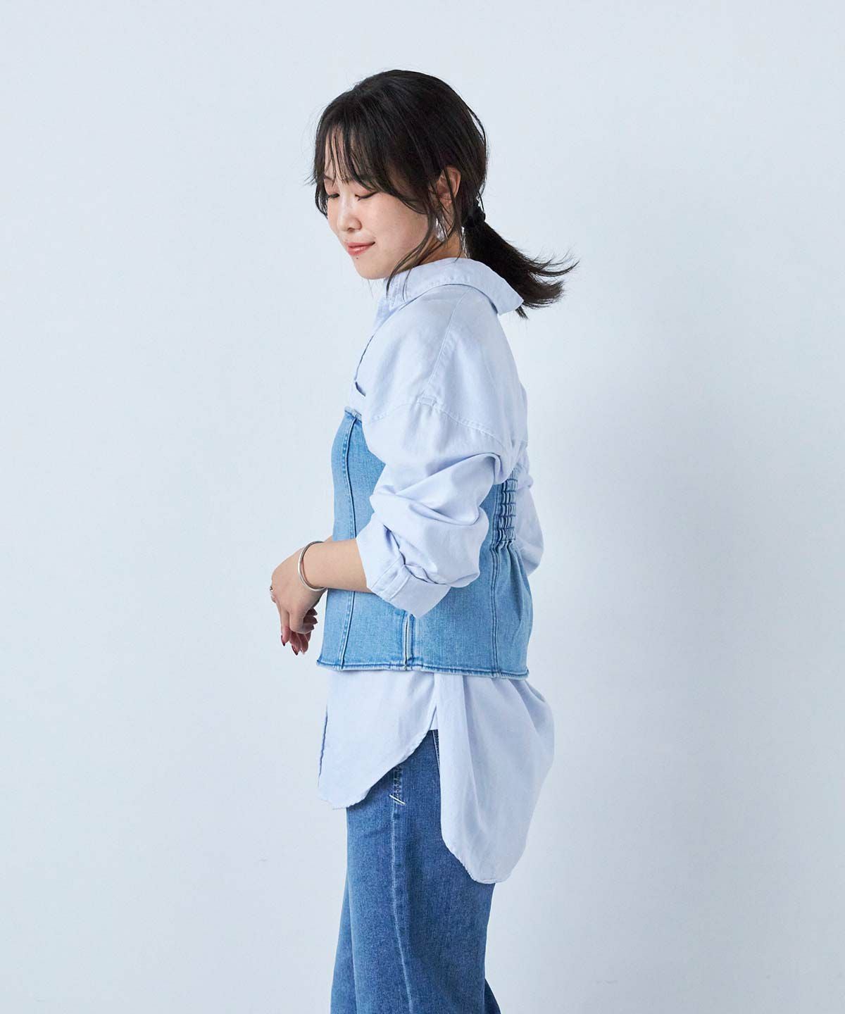 デニムビスチェ | シャツ＆ブラウス | YANUK ONLINE STORE