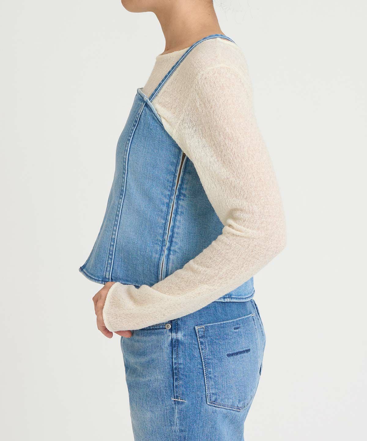 デニムビスチェ | シャツ＆ブラウス | YANUK ONLINE STORE