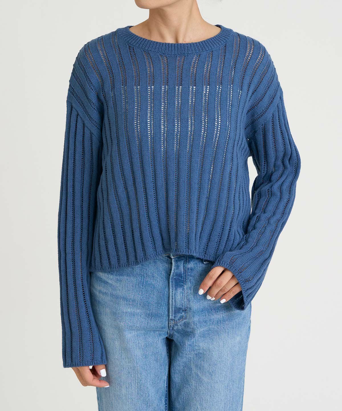 メッシュリブニット | ニット | YANUK ONLINE STORE