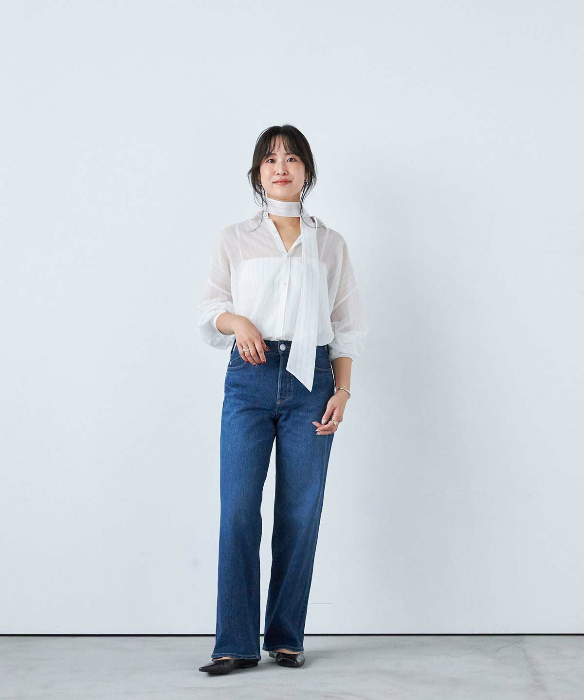 YANUK PREMIUM2 ストレートGINA サイズ23 PREMIUM2ストレート 