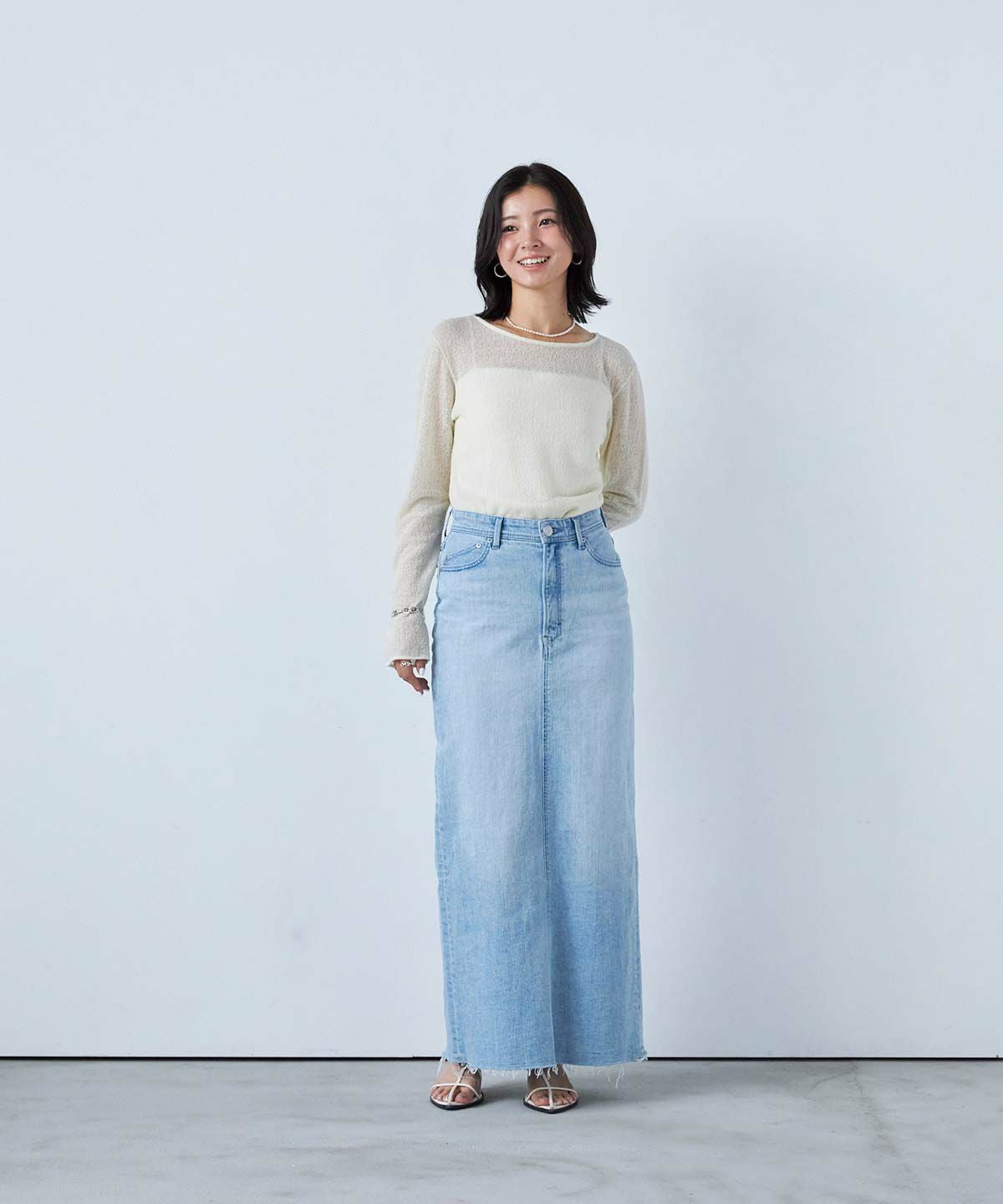 ヤヌーク　ロングスカート　タイトスカート タイトロングスカート | スカート | YANUK ONLINE STORE