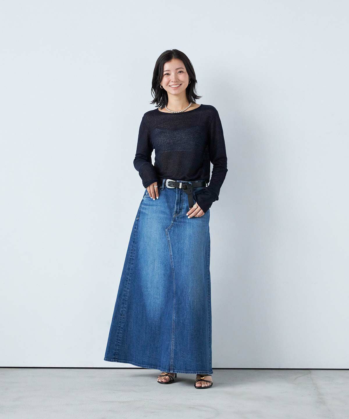 フレアロングスカート | スカート | YANUK ONLINE STORE