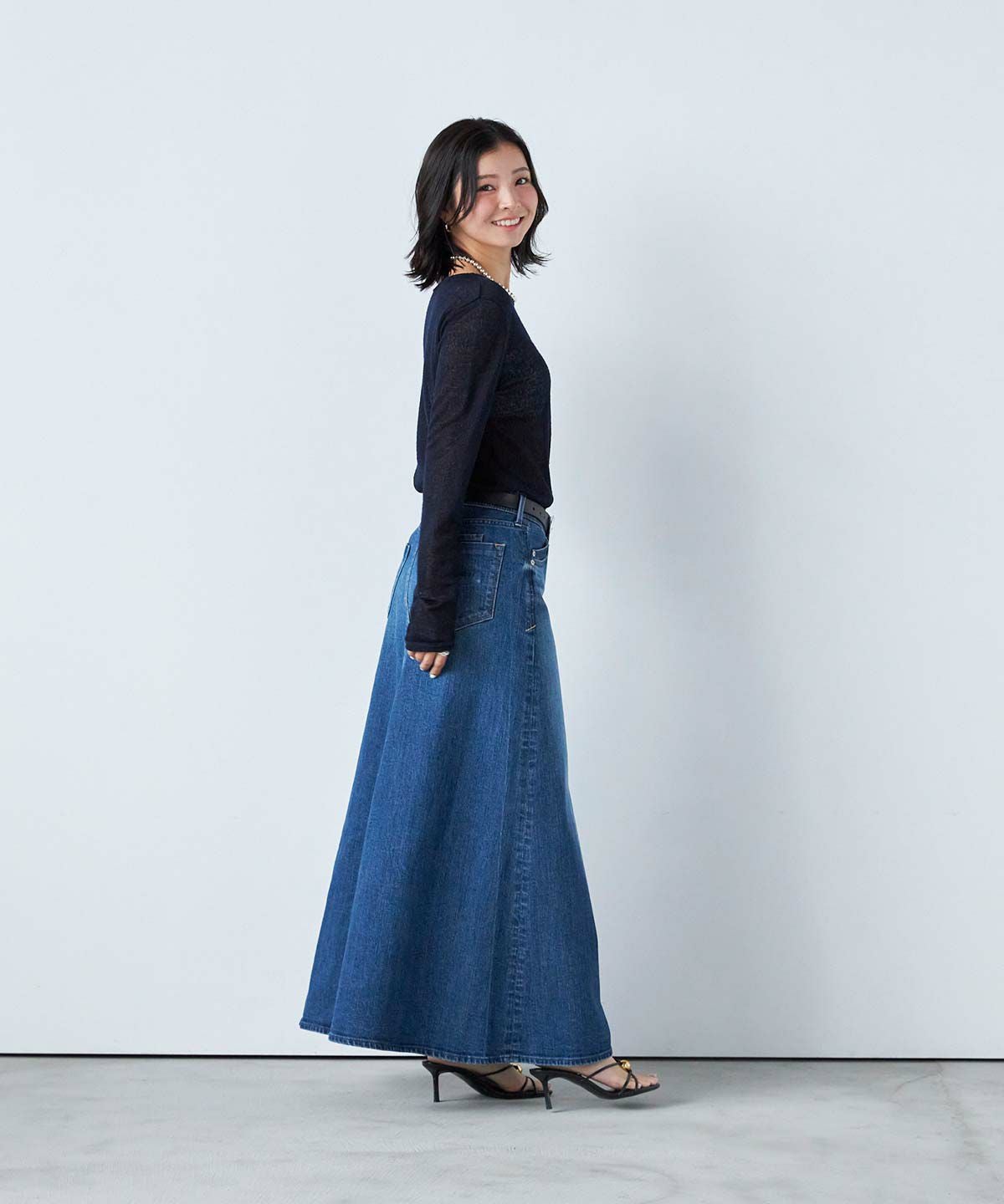 フレアロングスカート | スカート | YANUK ONLINE STORE