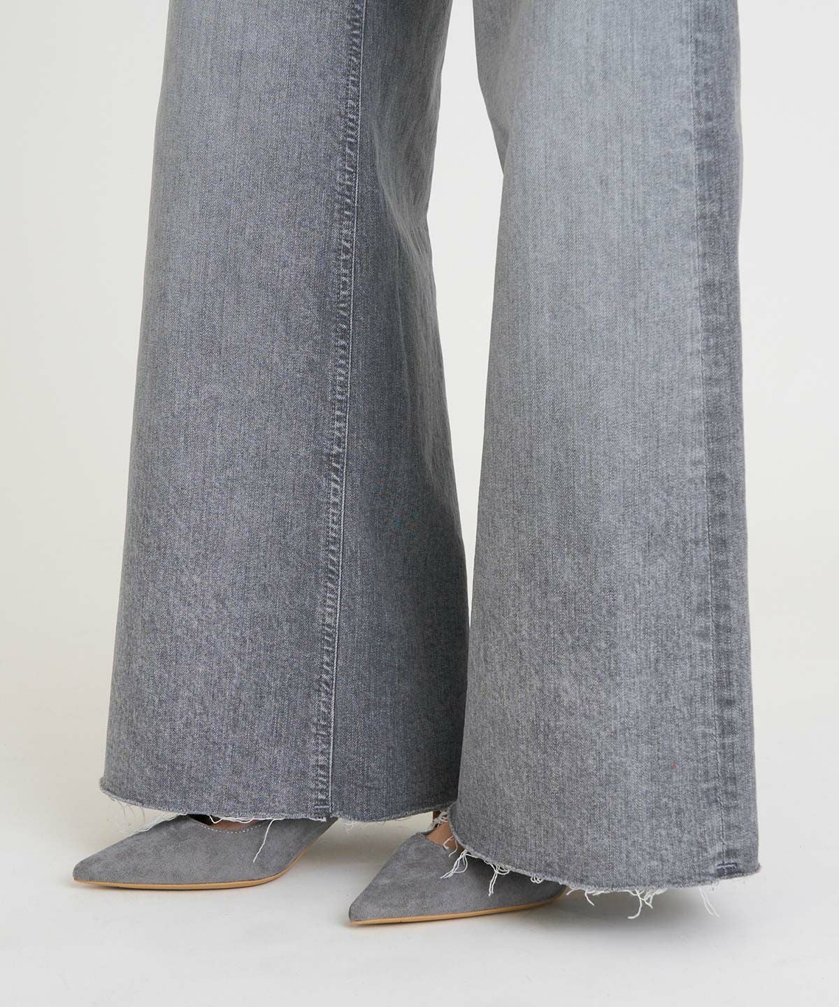 \"ゆまま)YANUK 27インチ　ワイドフレア YANUK（ヤヌーク） ジーンズ デニム デニムパンツ Really Light ワイド