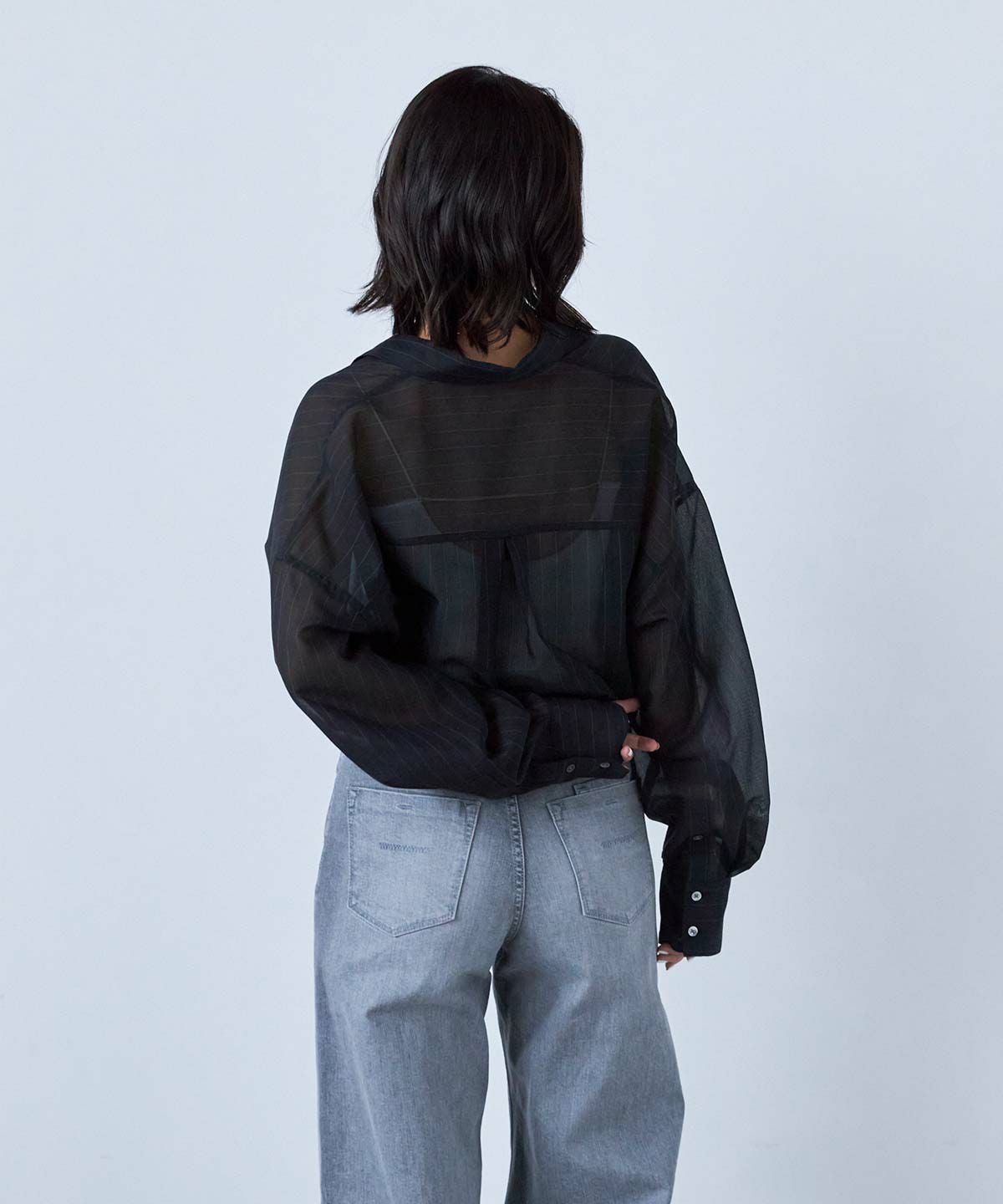 シアーストライプシャツ | シャツ＆ブラウス | YANUK ONLINE STORE