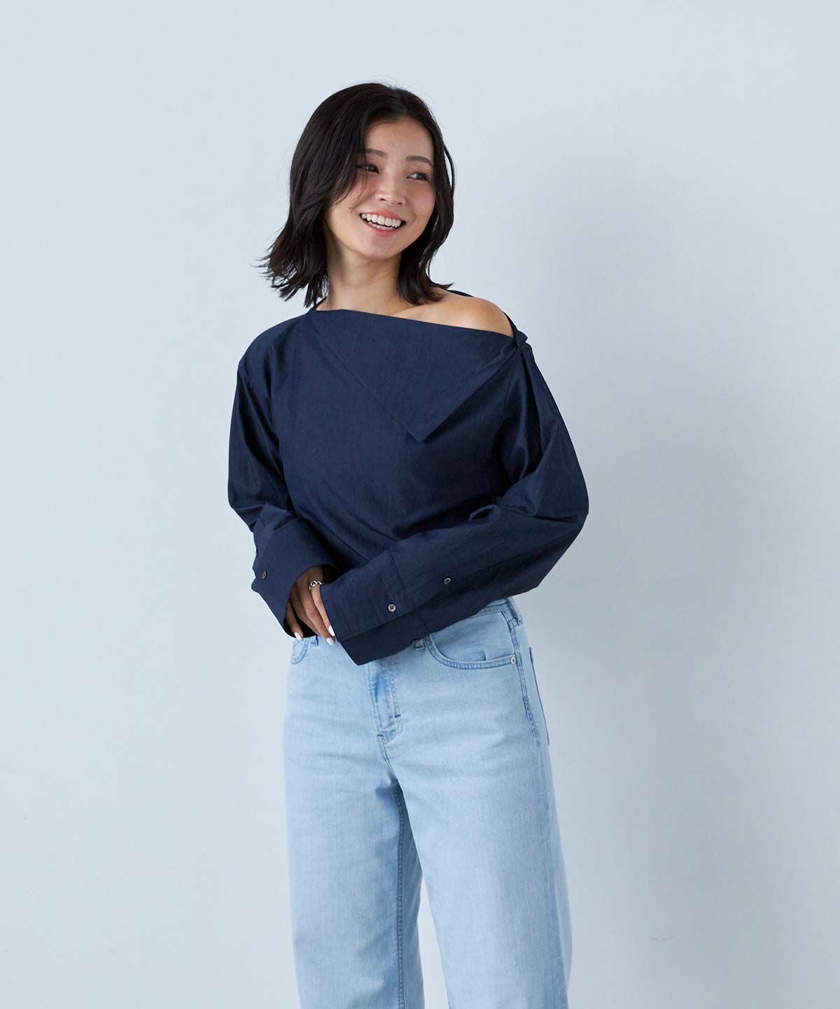 SALE】アシンメトリーブラウス | WOMENS TOPS SALE | YANUK ONLINE STORE