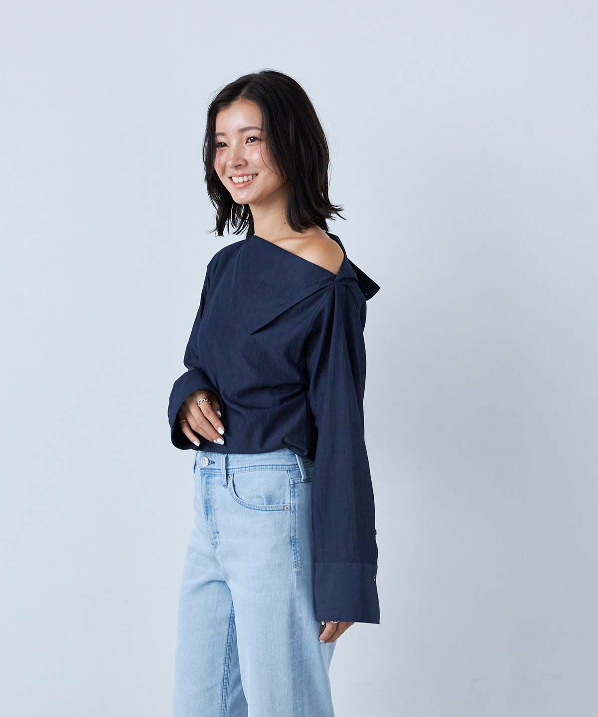 SALE】アシンメトリーブラウス | WOMENS TOPS SALE | YANUK ONLINE STORE