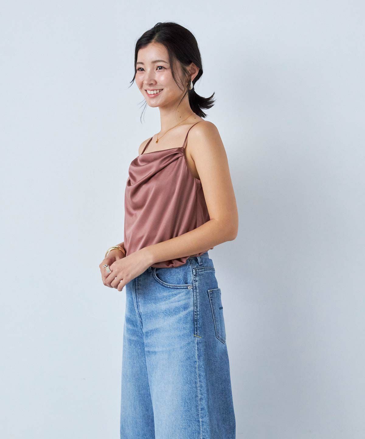 サテンキャミソール | カットソー | YANUK ONLINE STORE